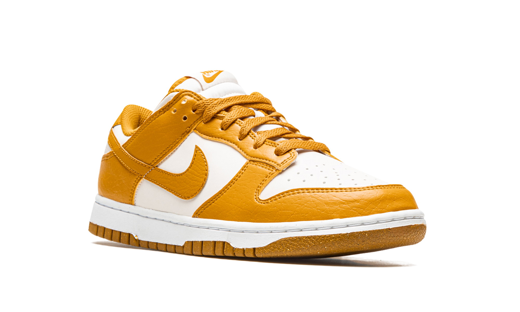 nike dunk low next nature phantom gold suede women s+DN1431-001+diagnol right view