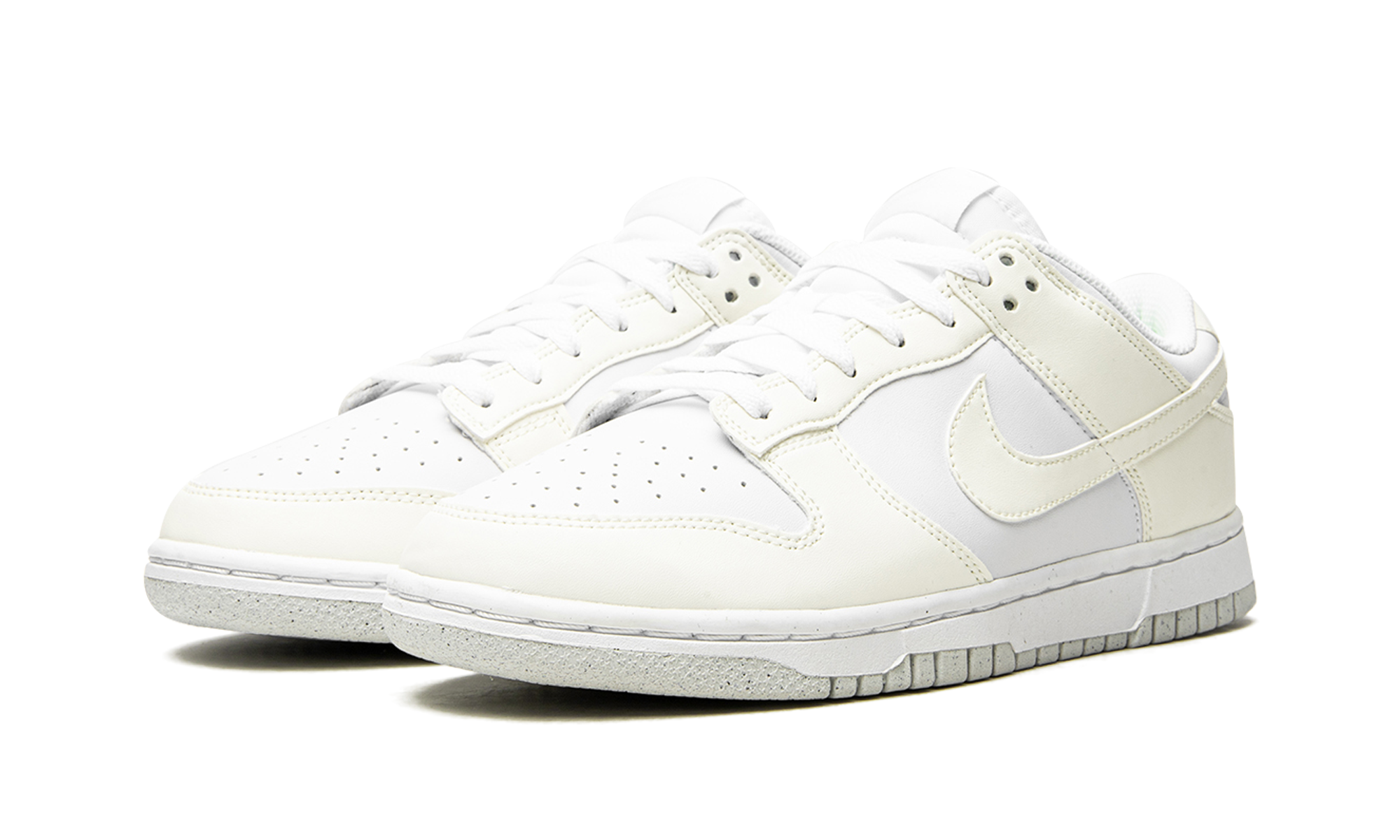 nike dunk low next nature sail women s+DD1873-101+diagnol left view