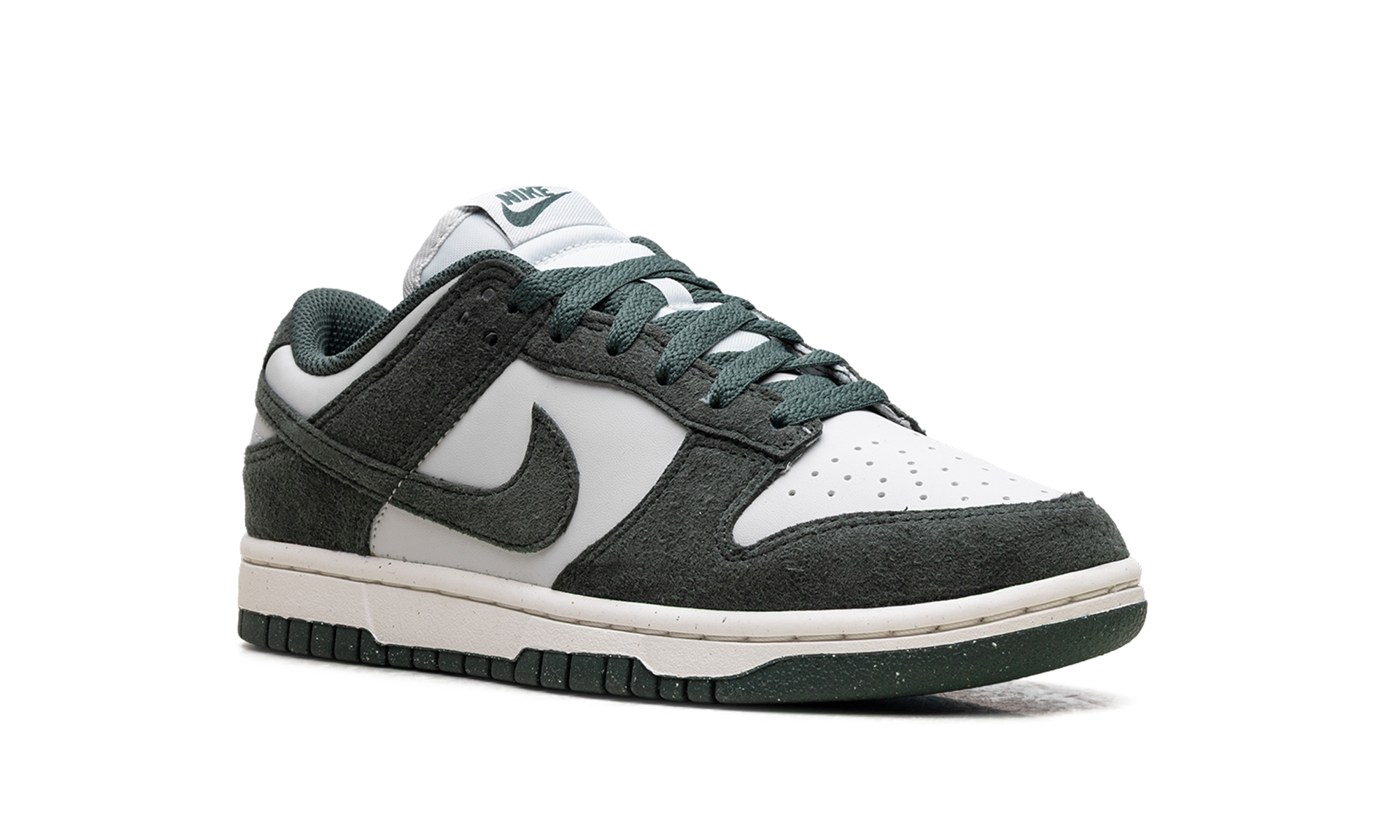 nike dunk low next nature viintage green women s+HJ7673-002+diagnol right view