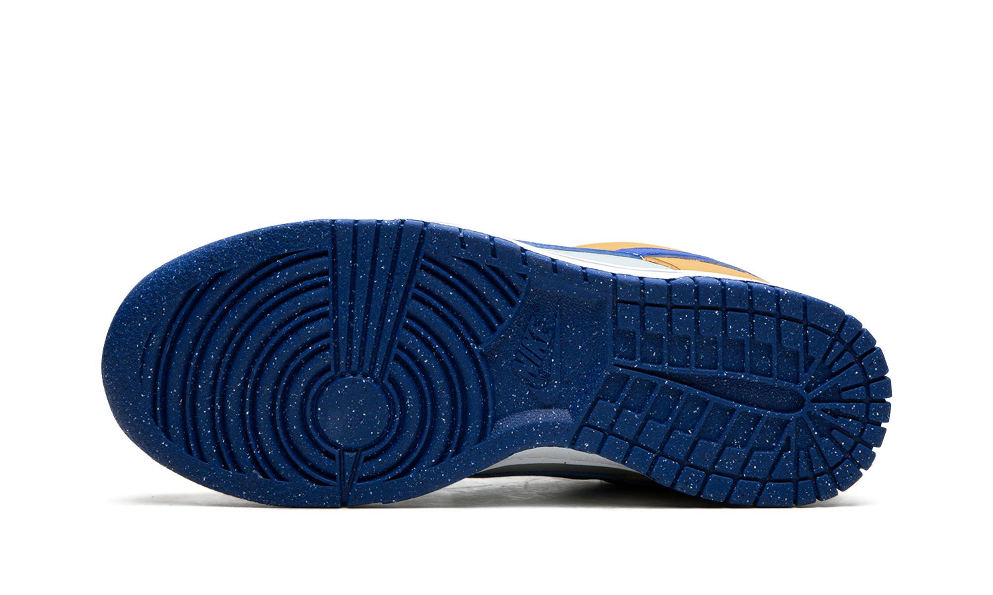 nike dunk low next nature wheat gold royal women s+DN1431-700+bottom view