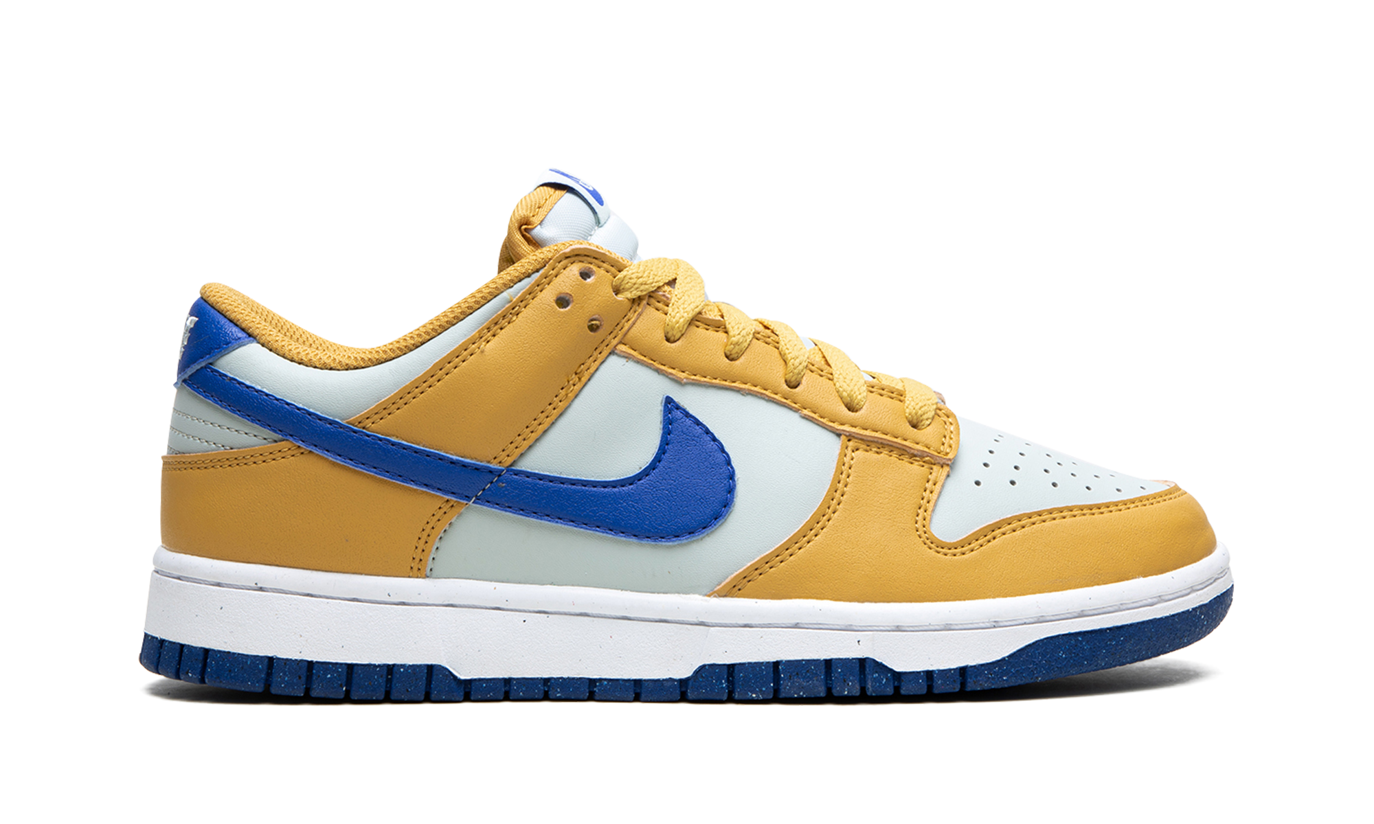 nike dunk low next nature wheat gold royal women s+DN1431-700+right view