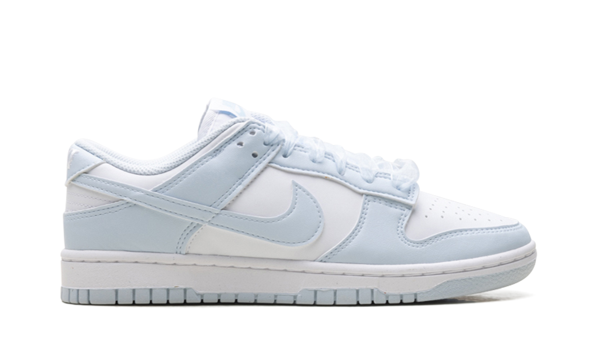 nike dunk low next nature white blue tint women s+IB7311-100+right view