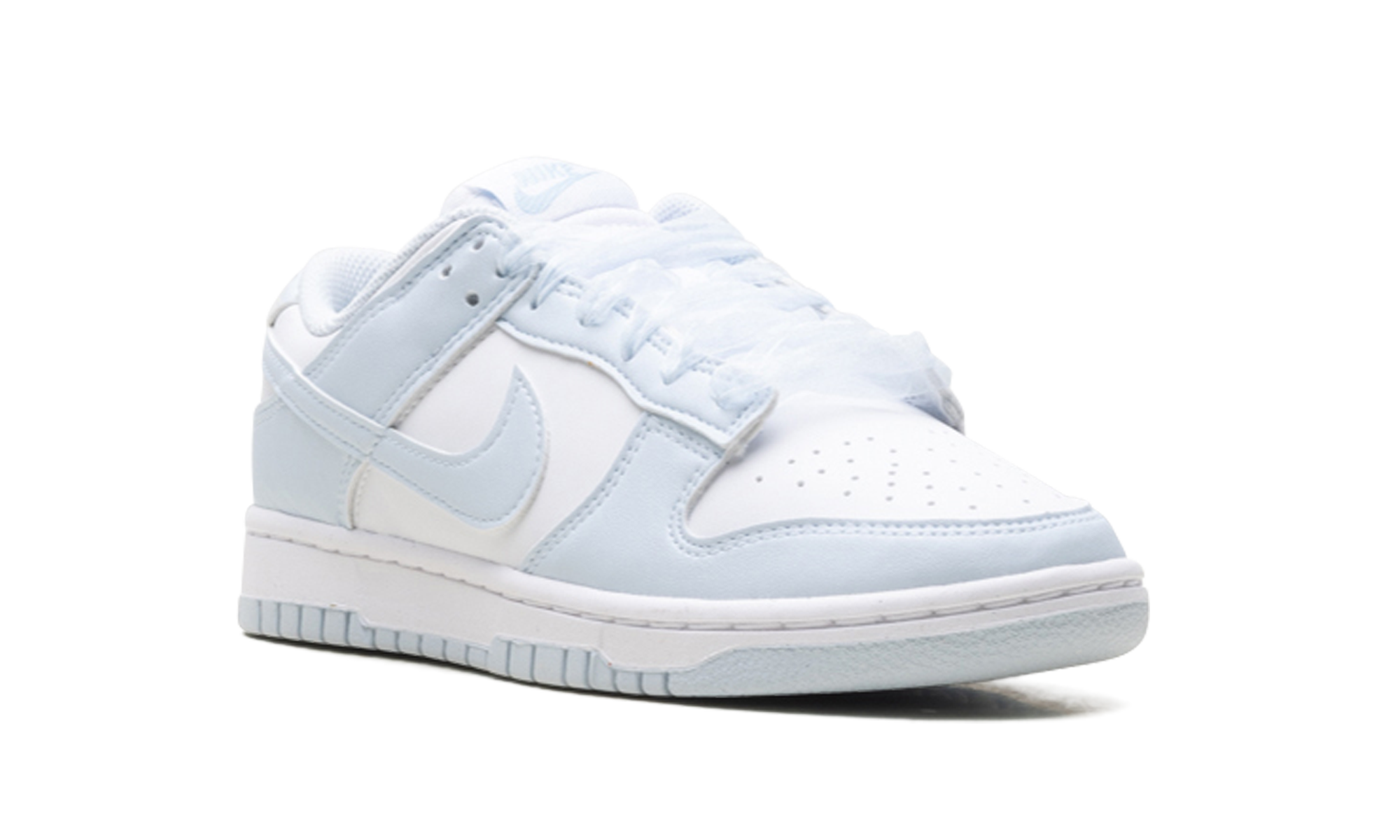 nike dunk low next nature white blue tint women s+IB7311-100+diagnol right view
