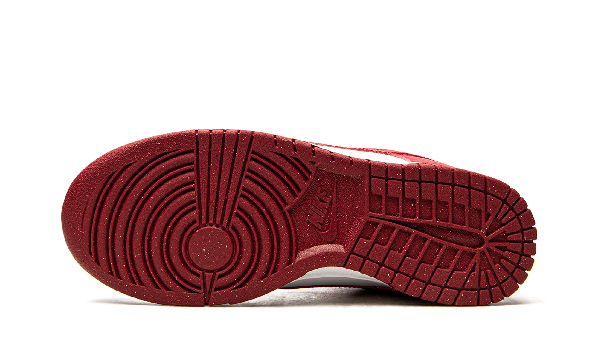 nike dunk low next nature white gym red women s+DN1431-101+left diagnol single view