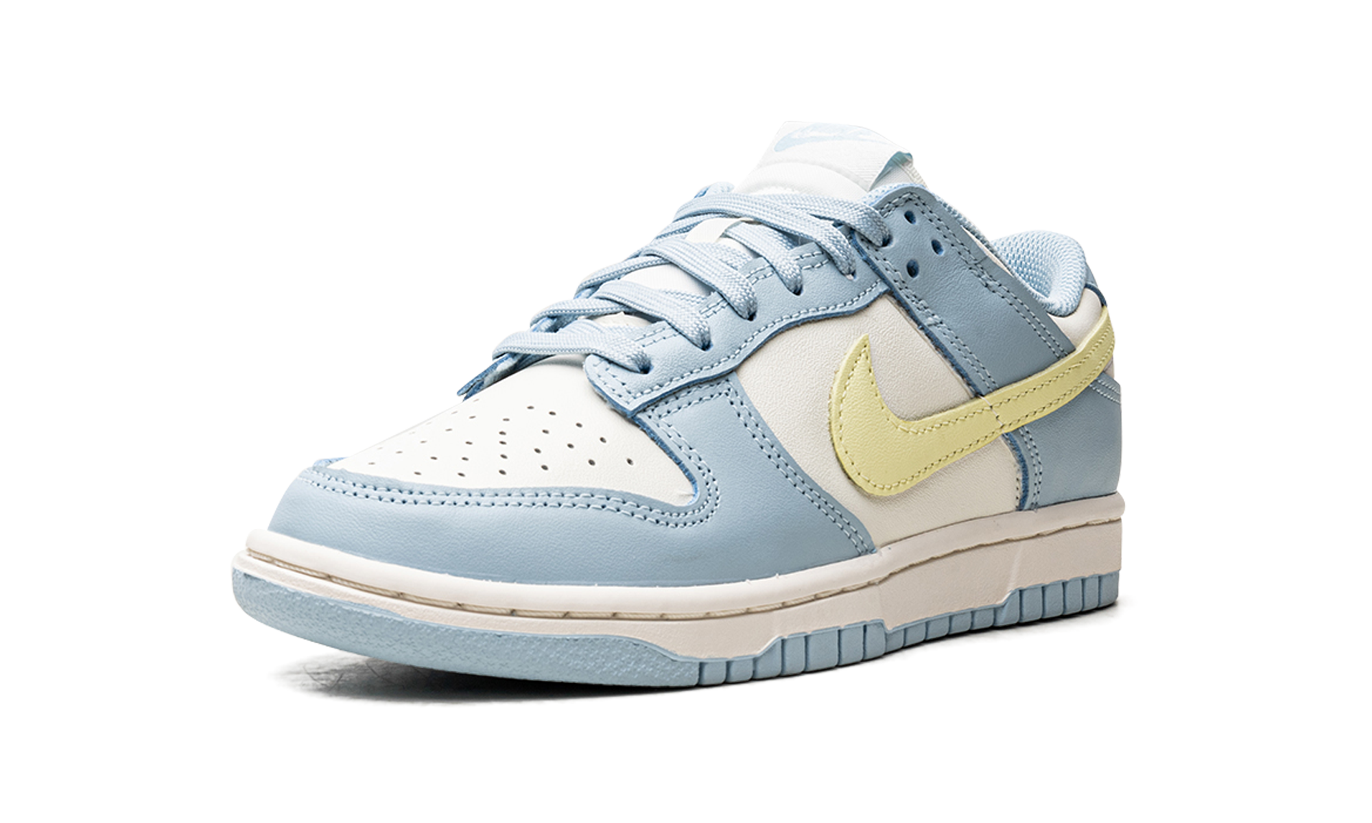 nike dunk low ocean bliss citron tint women s+DD1503-123+left diagnol single view