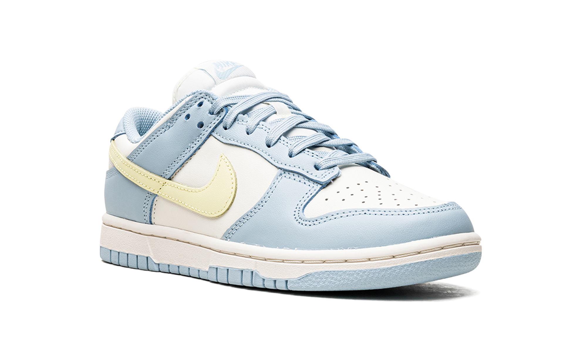 nike dunk low ocean bliss citron tint women s+DD1503-123+diagnol right view