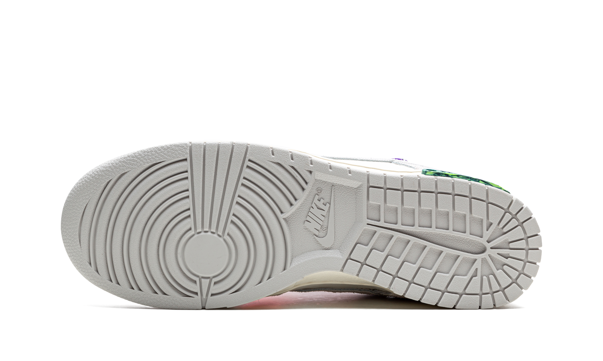 nike dunk low off white lot 15+DJ0950-101+bottom view