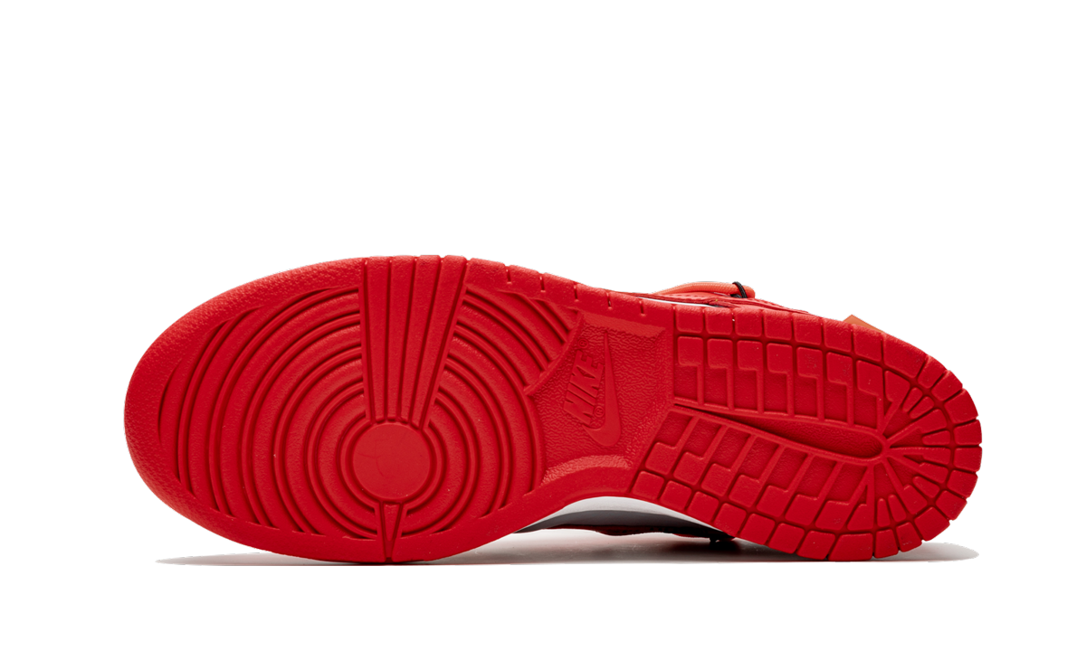 nike dunk low off white university red+CT0856-600+bottom view
