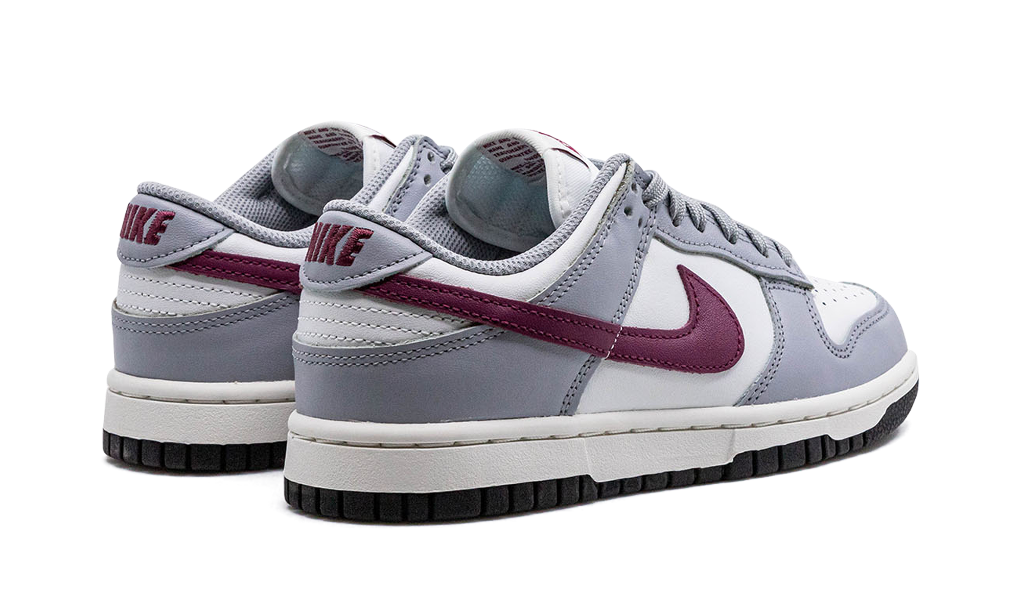 nike dunk low pale ivory rosewood women s+DD1503-122+diagnol right behind view