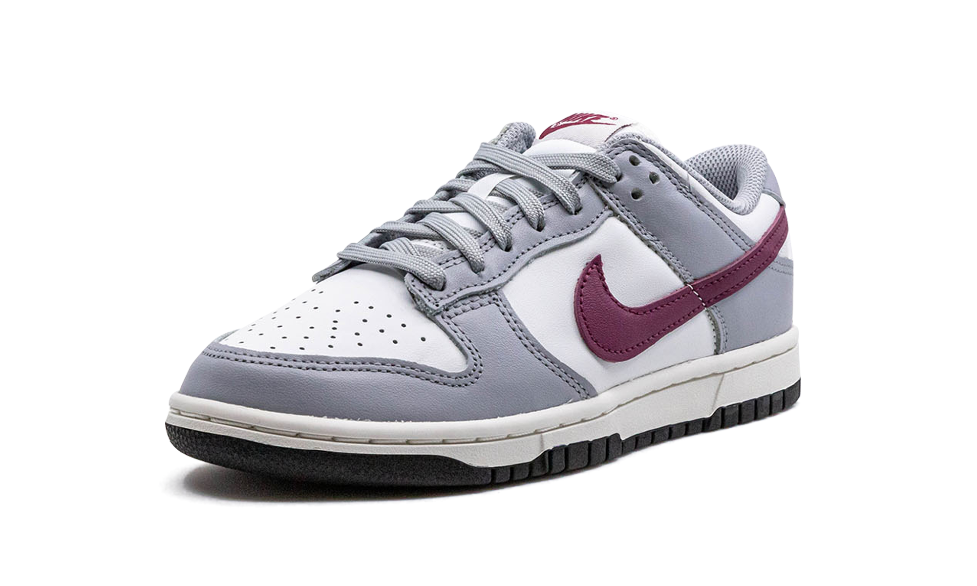nike dunk low pale ivory rosewood women s+DD1503-122+left diagnol single view