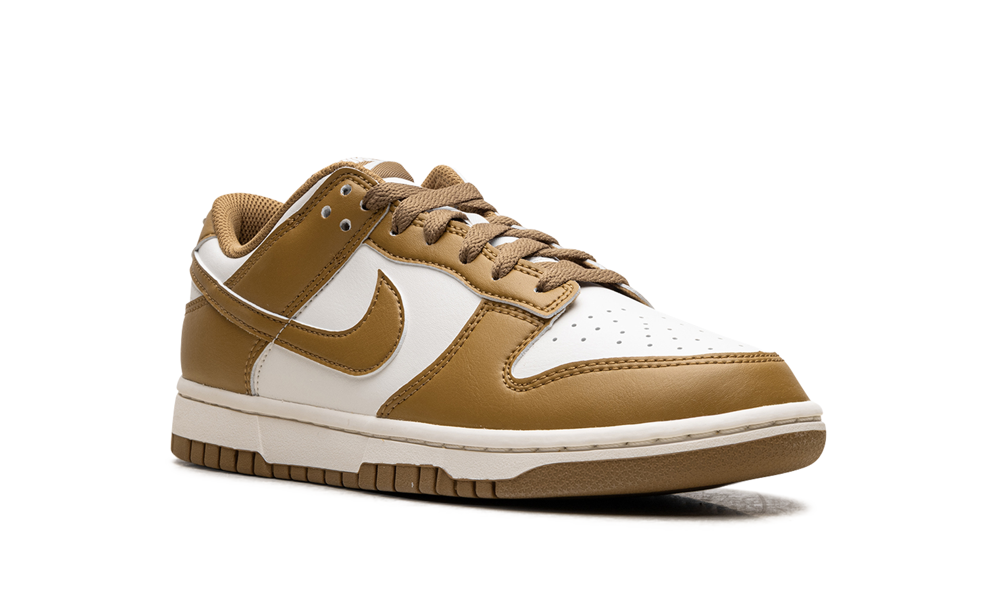 nike dunk low pale ivory wheat+HF5441-108+diagnol right view