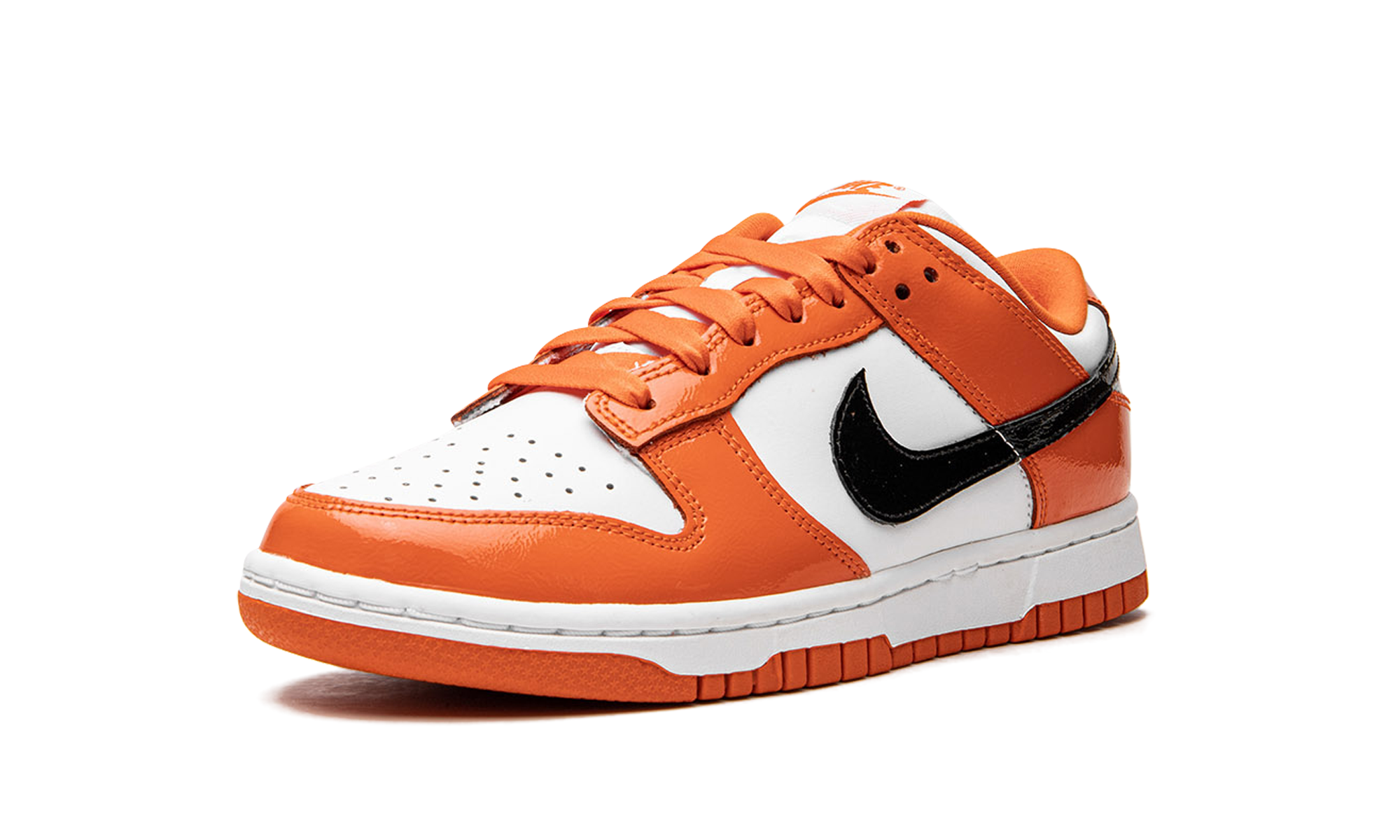 nike dunk low patent halloween 2022 women s+DJ9955-800+left diagnol single view