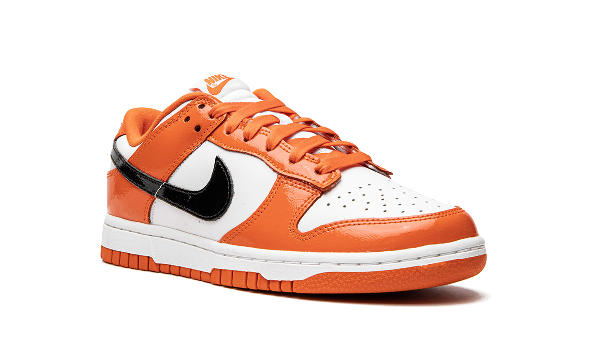 nike dunk low patent halloween 2022 women s+DJ9955-800+diagnol right view