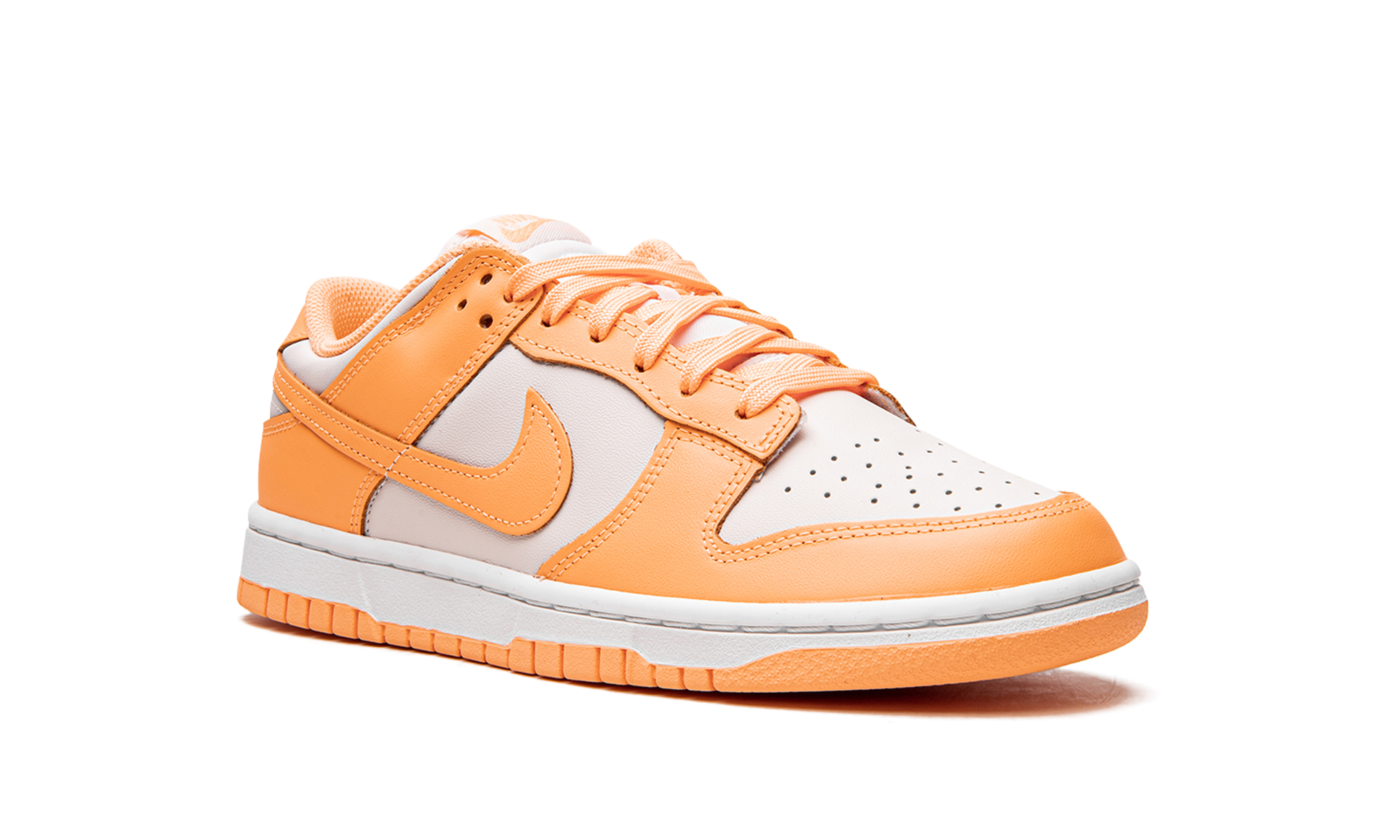 nike dunk low peach cream women s+DD1503-801+diagnol right view