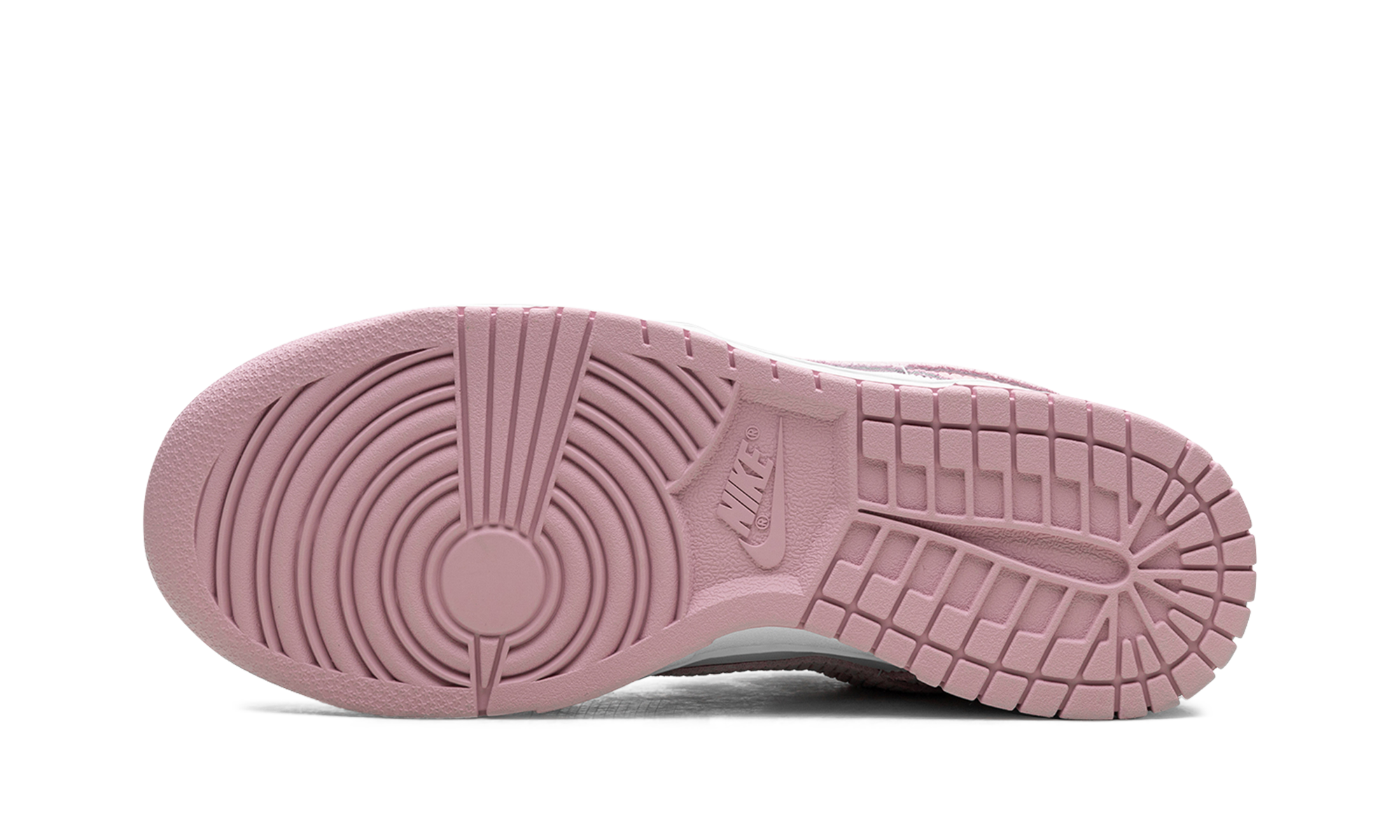 nike dunk low pink corduroy women s+FN7167-100+bottom view