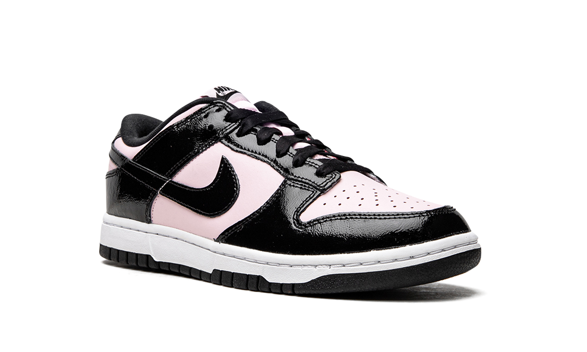 nike dunk low pink foam black women s+DJ9955-600+diagnol right view