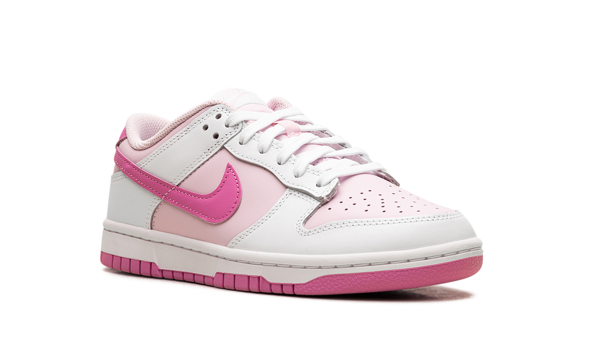 nike dunk low pink foam women s+HQ1181-661+diagnol right view