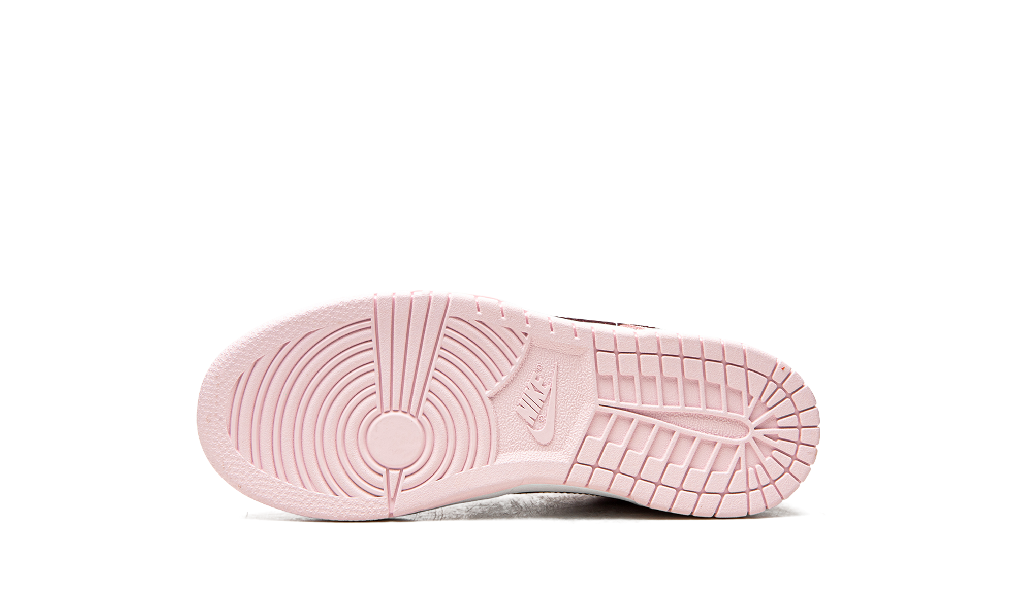 nike dunk low pink red white ps+CW1588-601+bottom view