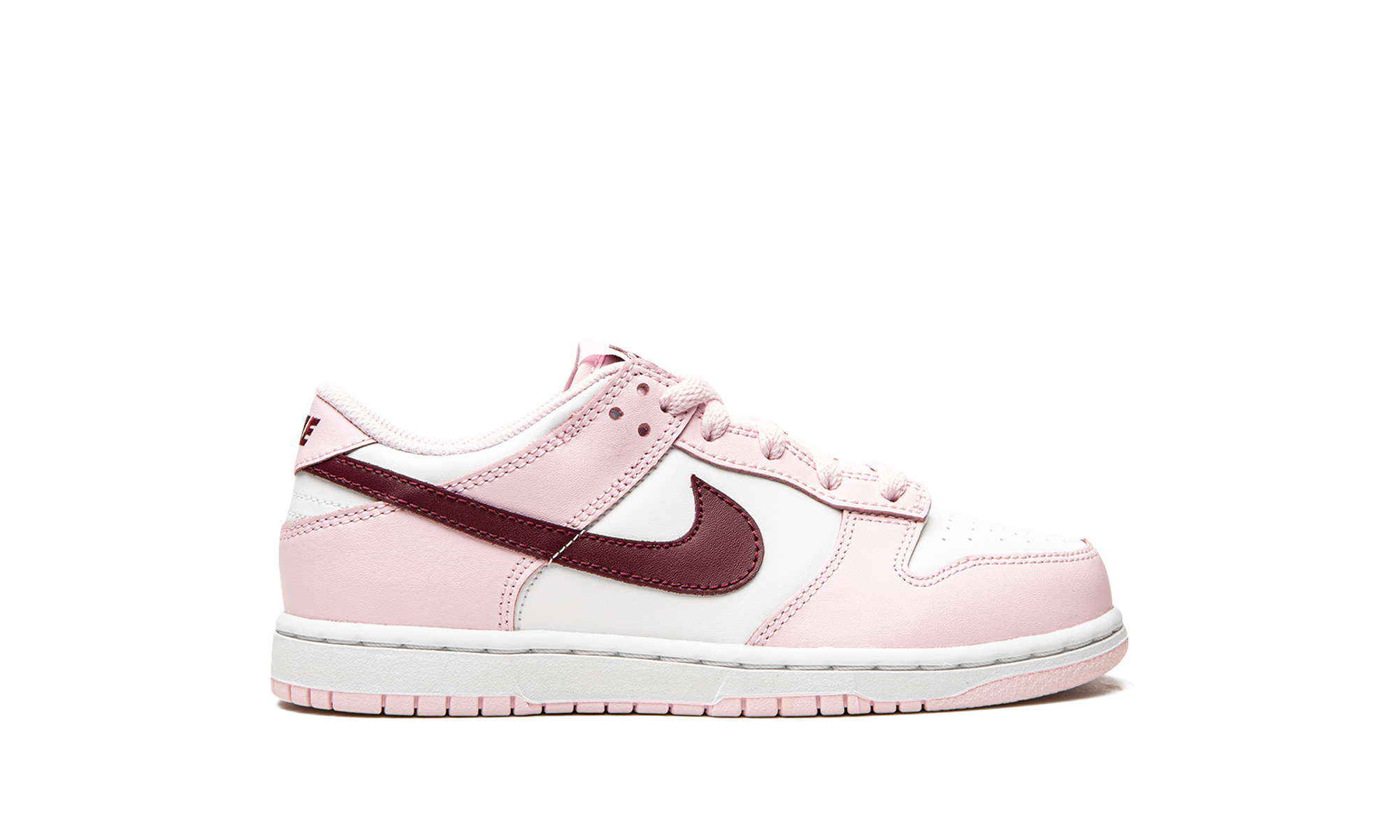 nike dunk low pink red white ps+CW1588-601+right view