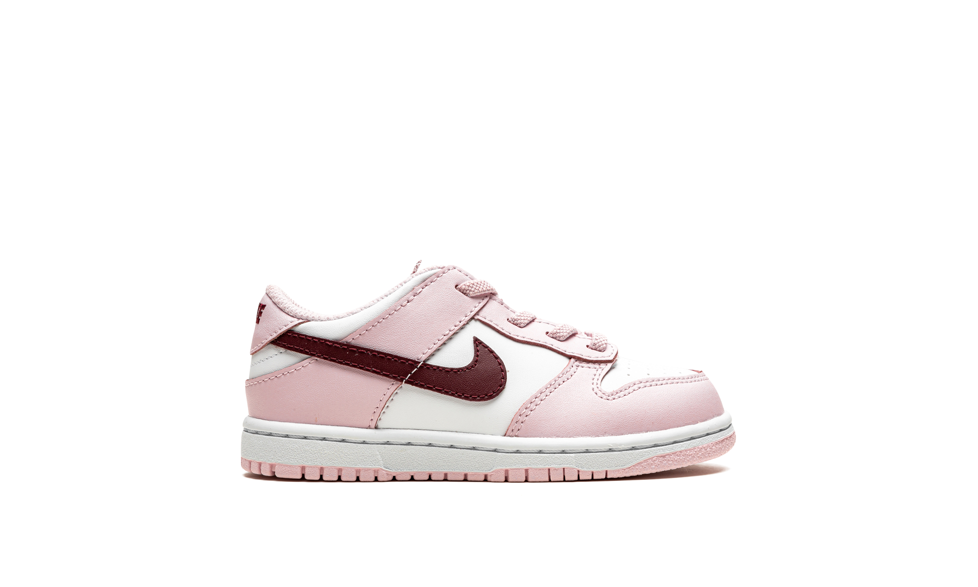 nike dunk low pink red white td+CW1589-601+right view