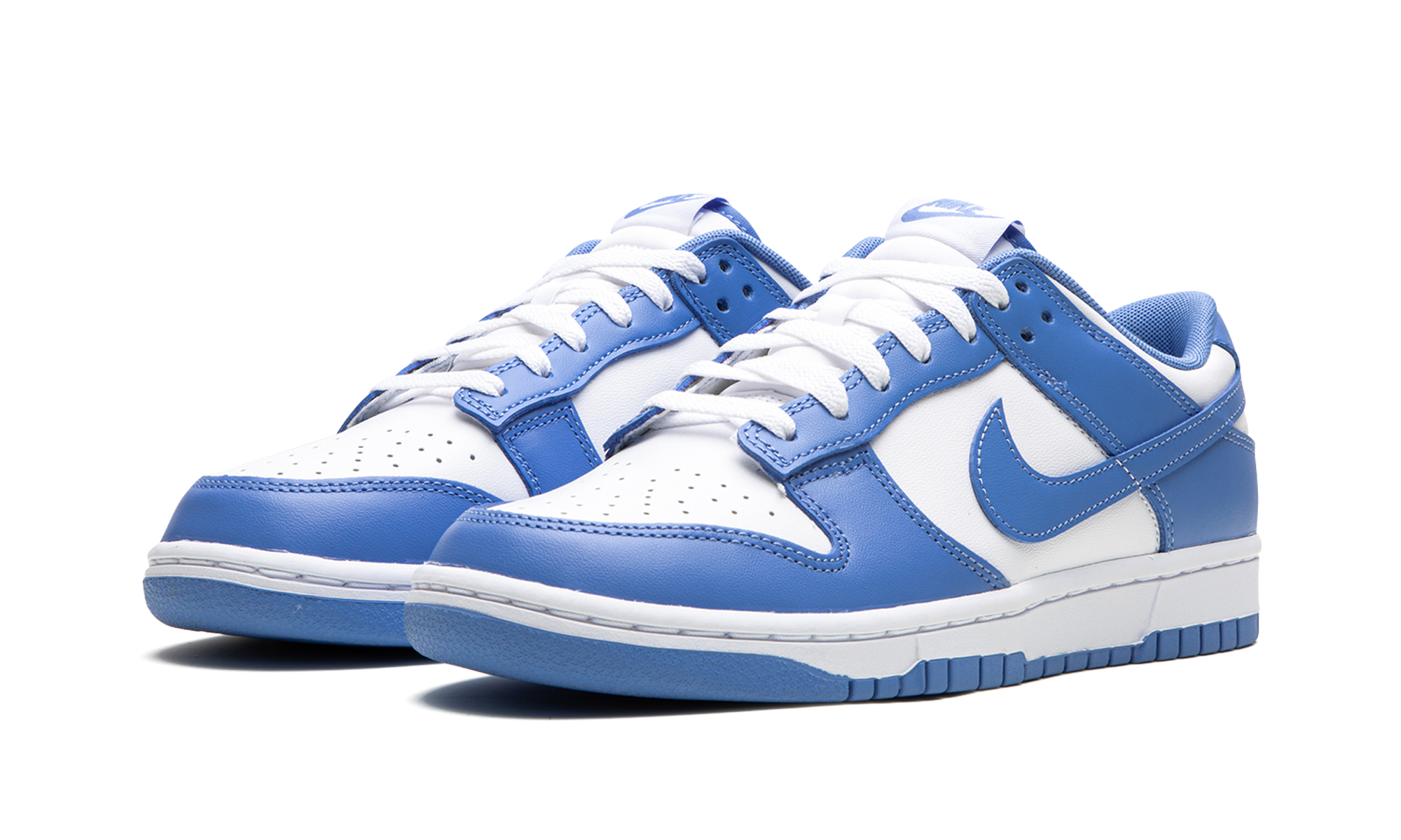 nike dunk low polar blue+DV0833-400+diagnol left view