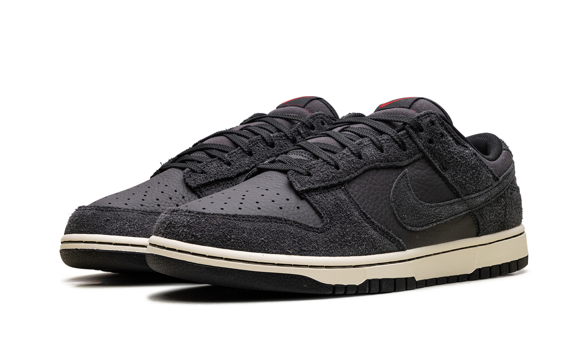 nike dunk low premium black off noir+HF3145-001+diagnol left view