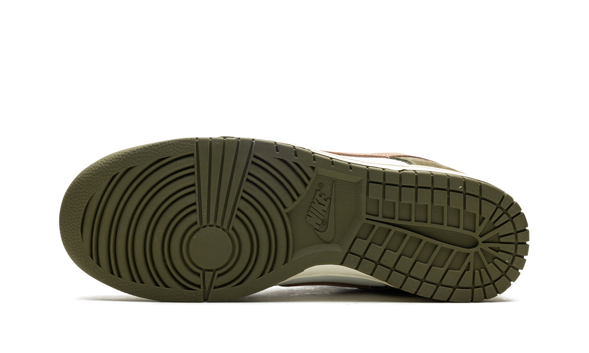 nike dunk low premium medium olive hemp+FQ8250-200+bottom view