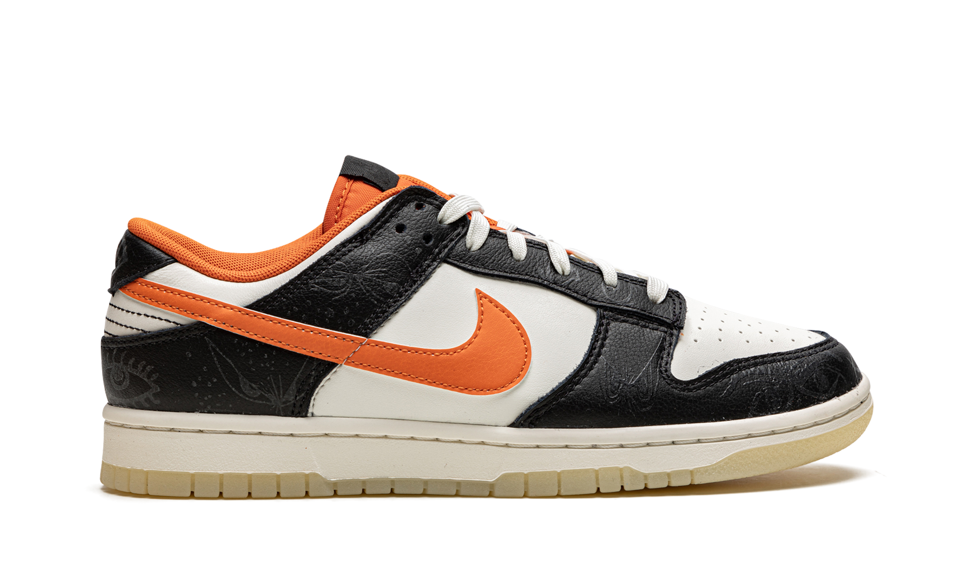 nike dunk low prm halloween 2021+DD3357-100+right view