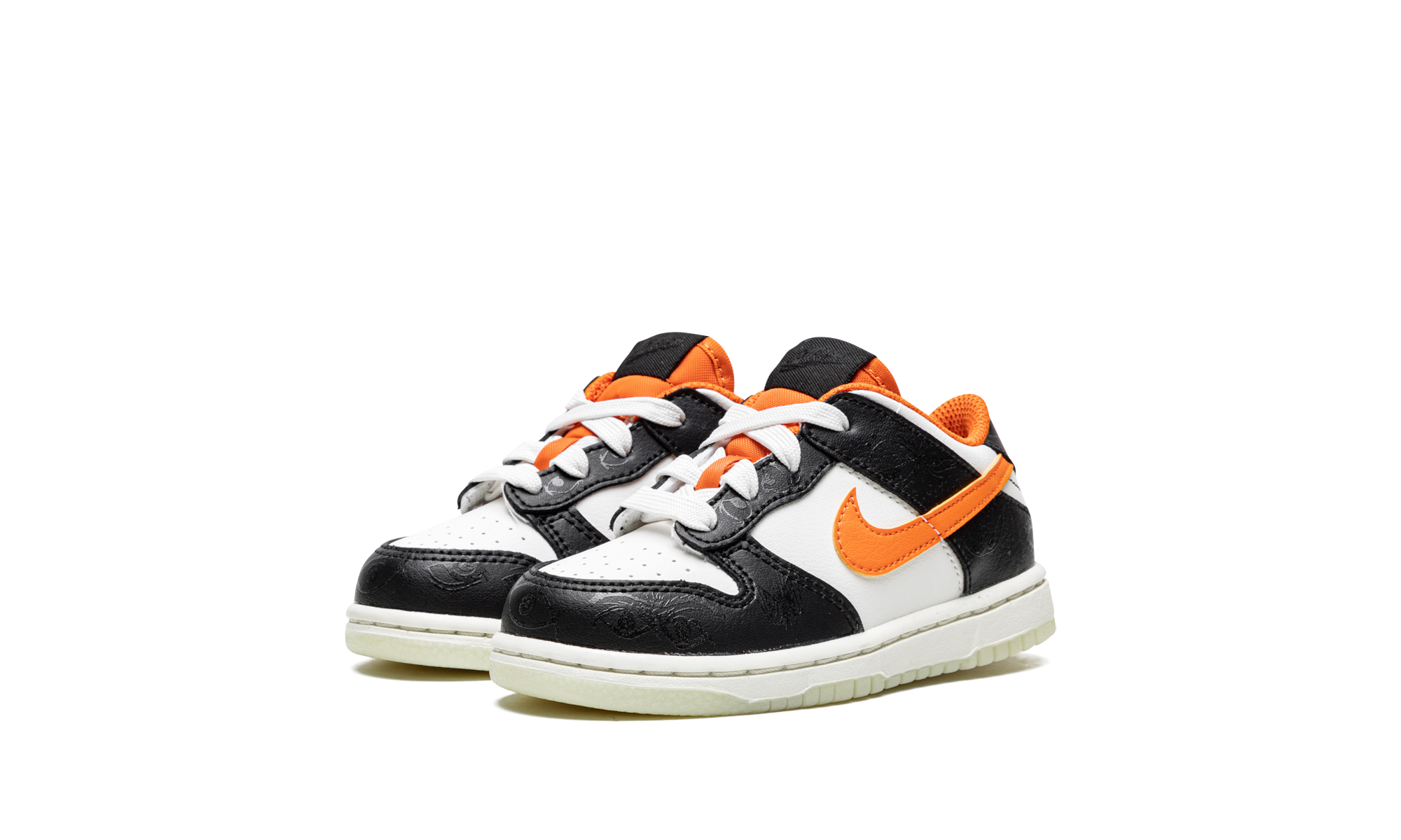 nike dunk low prm halloween 2021 td+DM0717-100+diagnol left view