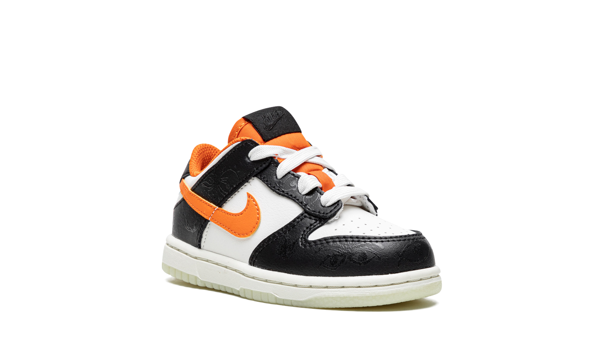 nike dunk low prm halloween 2021 td+DM0717-100+diagnol right view