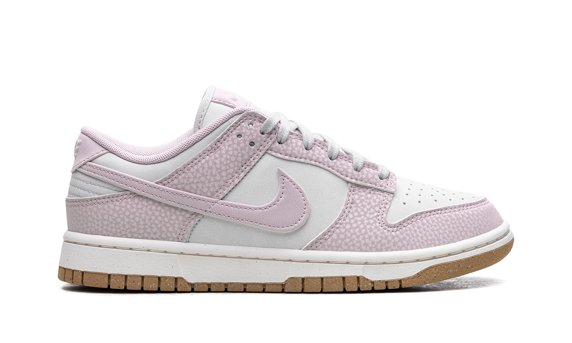 nike dunk low prm next nature platinum violet women s+FN6345-001+right view