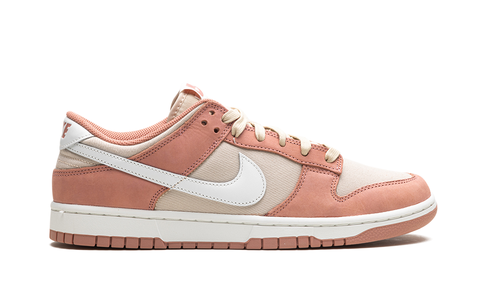 nike dunk low prm red stardust+FB8895-601+right view