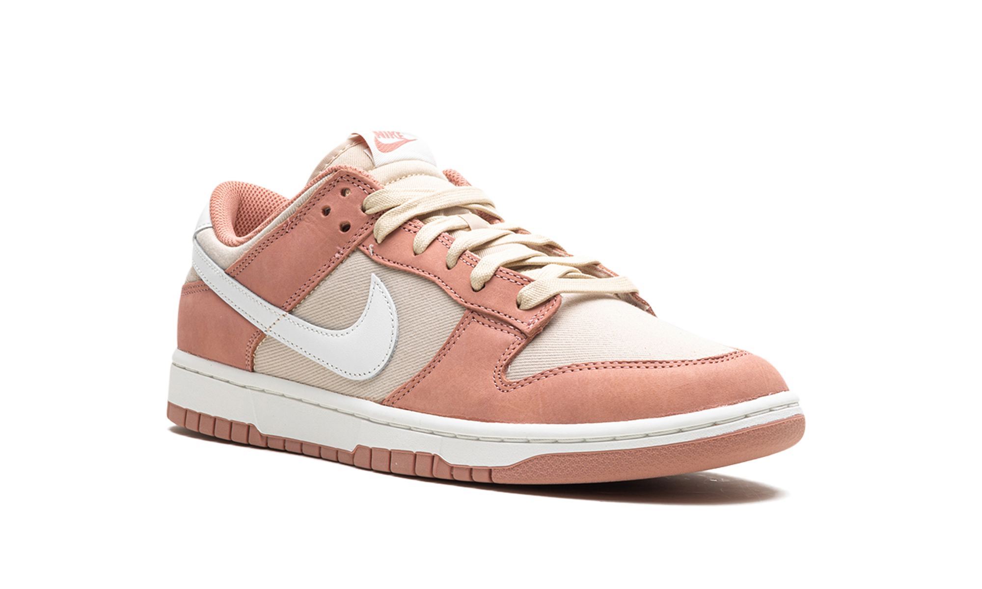 nike dunk low prm red stardust+FB8895-601+diagnol right view