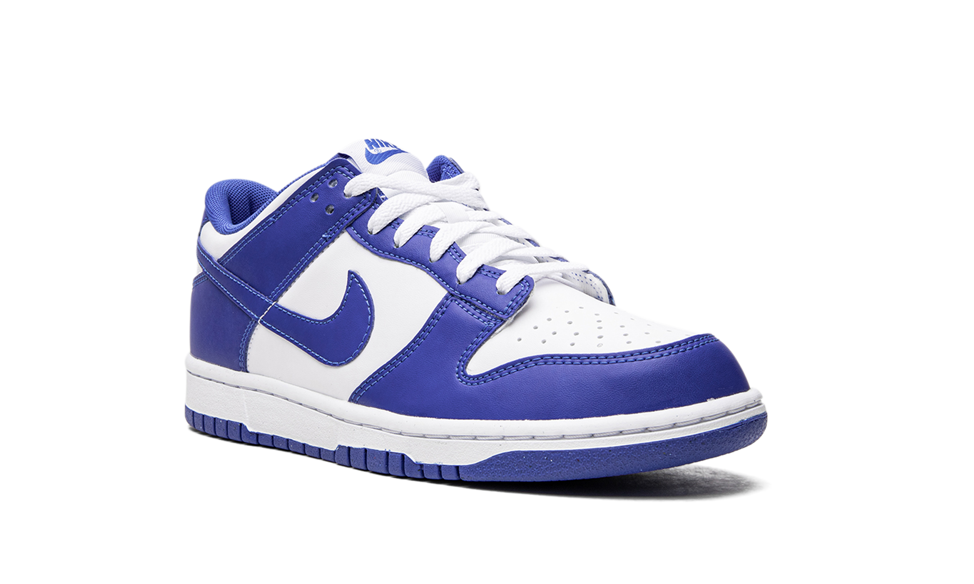 nike dunk low racer blue gs+DV7067-400+diagnol right view