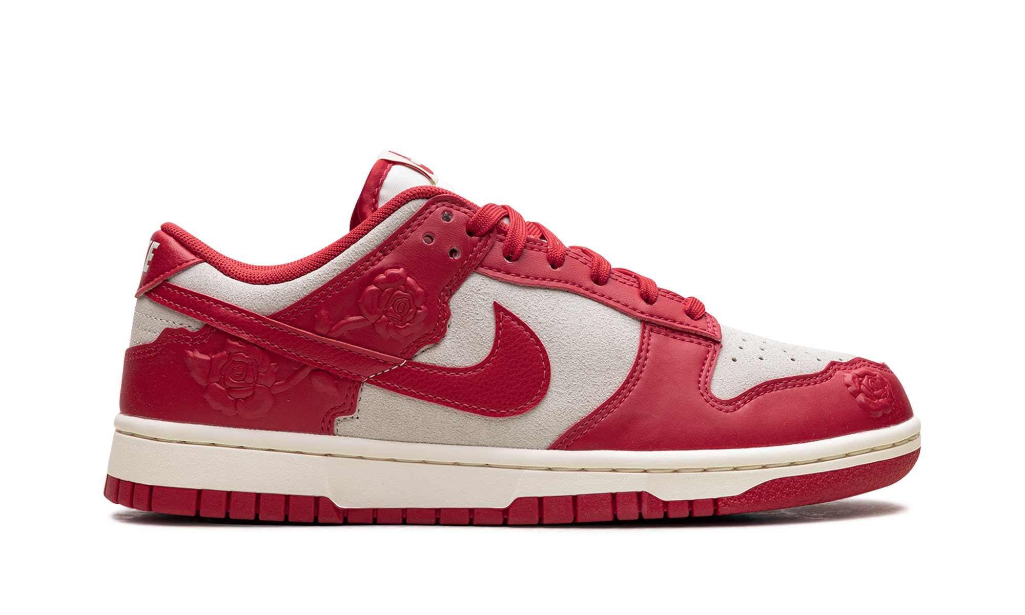 nike dunk low red roses women s+HF1986-100+right view