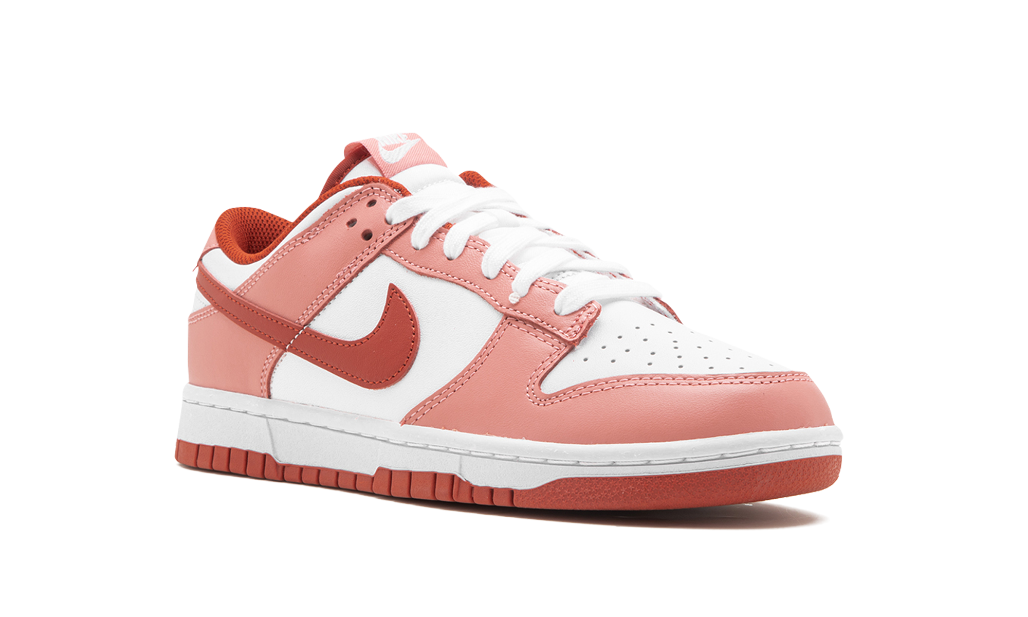 nike dunk low red stardust women s+FQ8876-618+diagnol right view