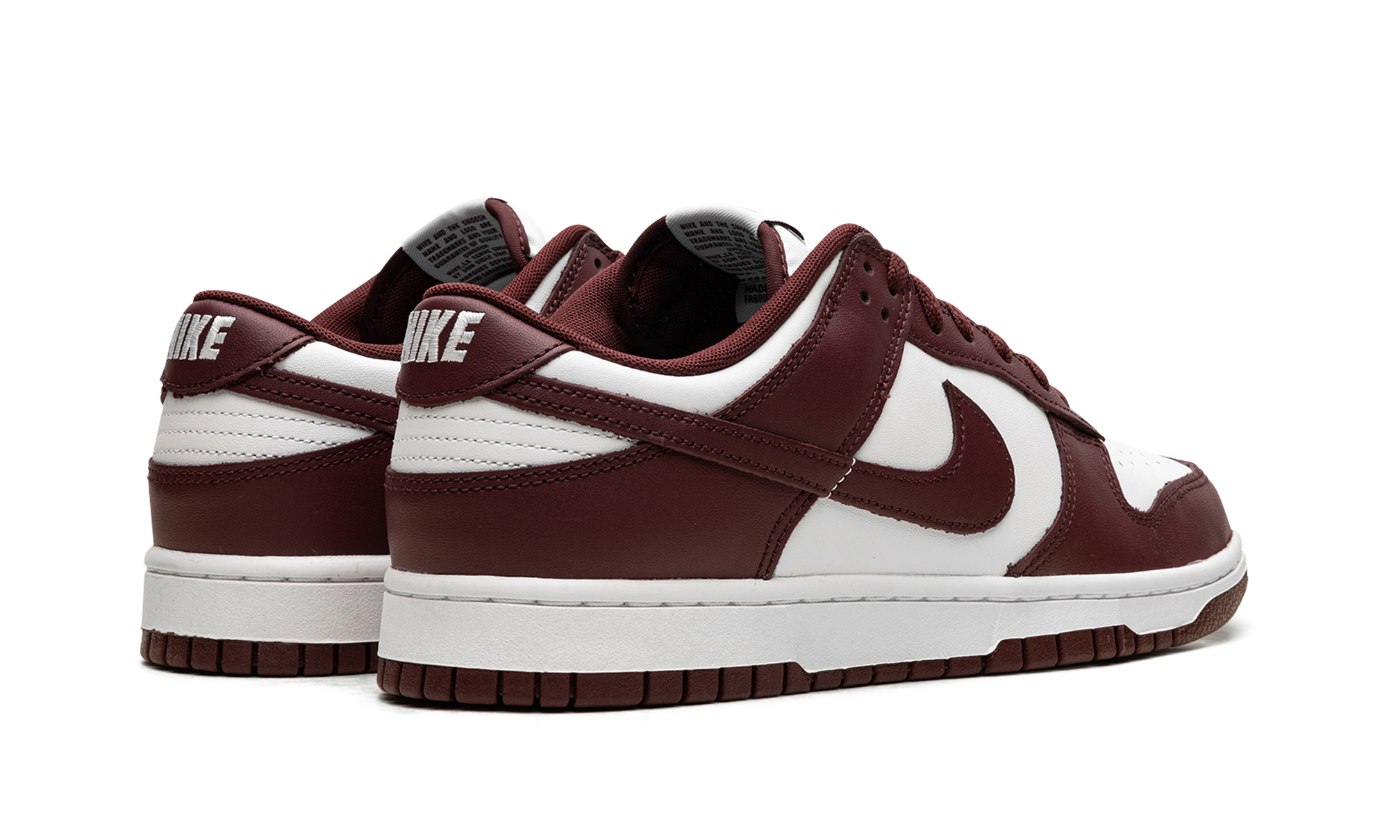 nike dunk low redwood+DV0833-115+diagnol right behind view