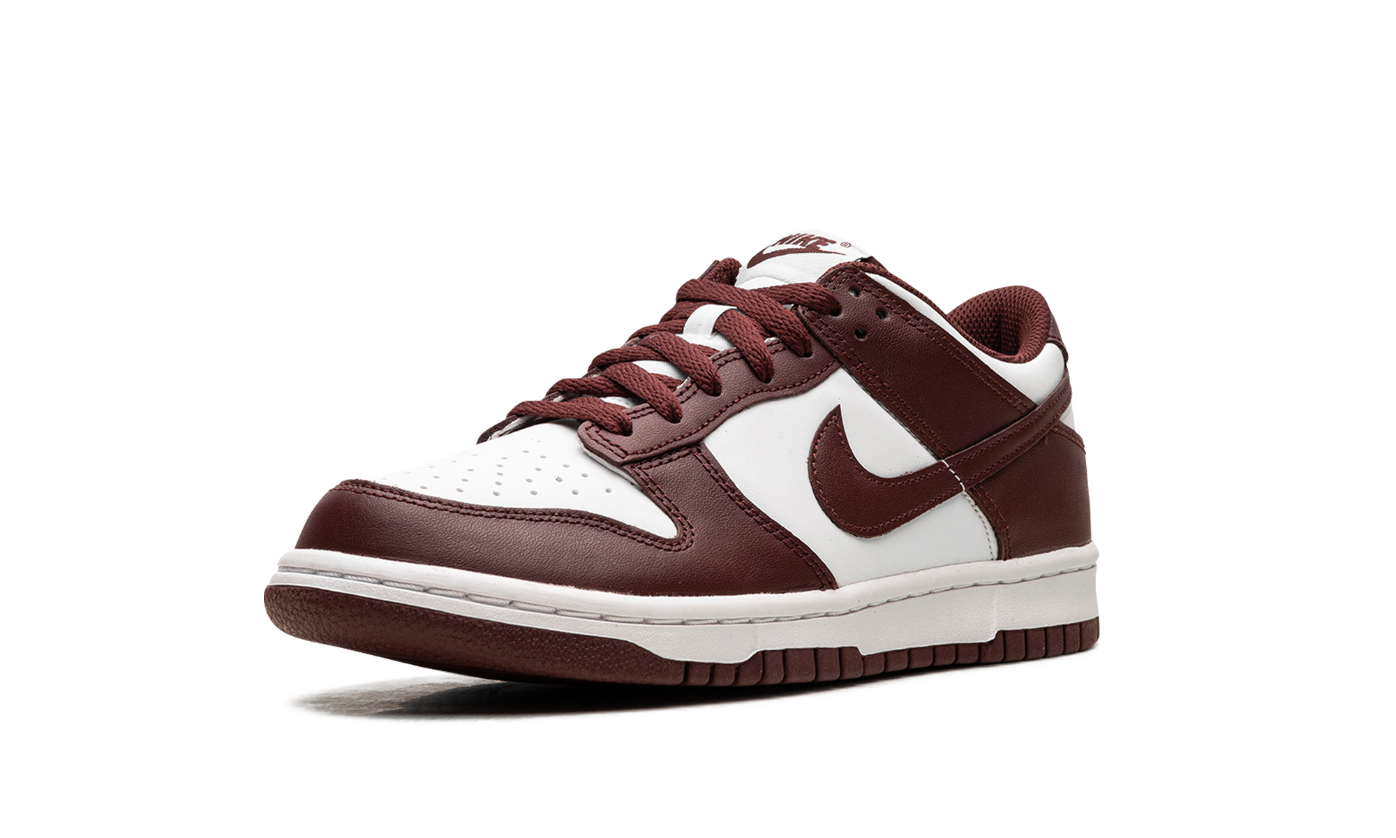 nike dunk low redwood gs+FB9109-115+left diagnol single view