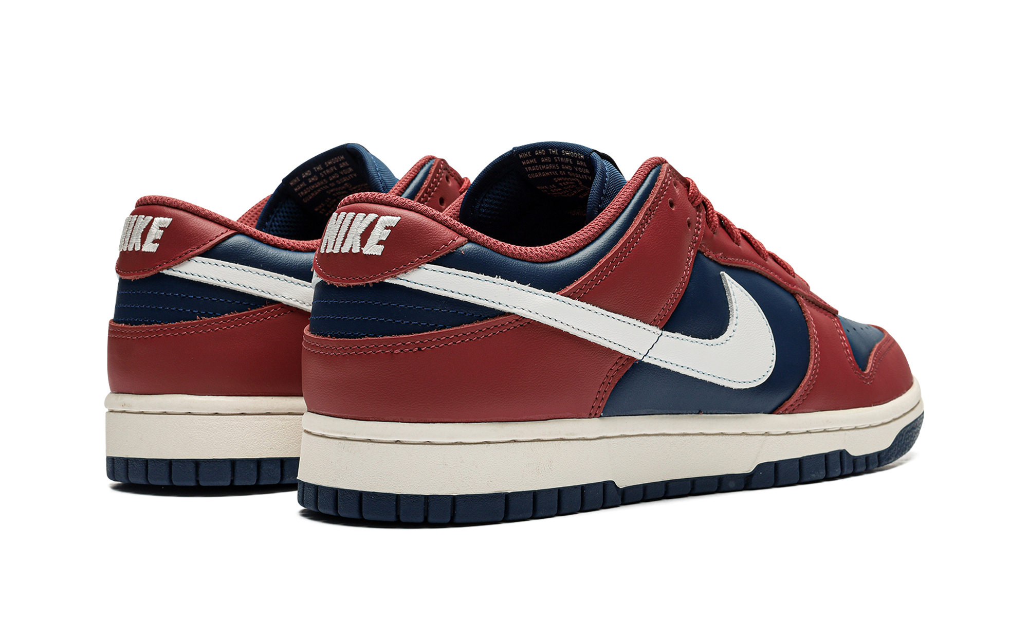 nike dunk low retro canyon rust women s+DD1503-602+diagnol right behind view