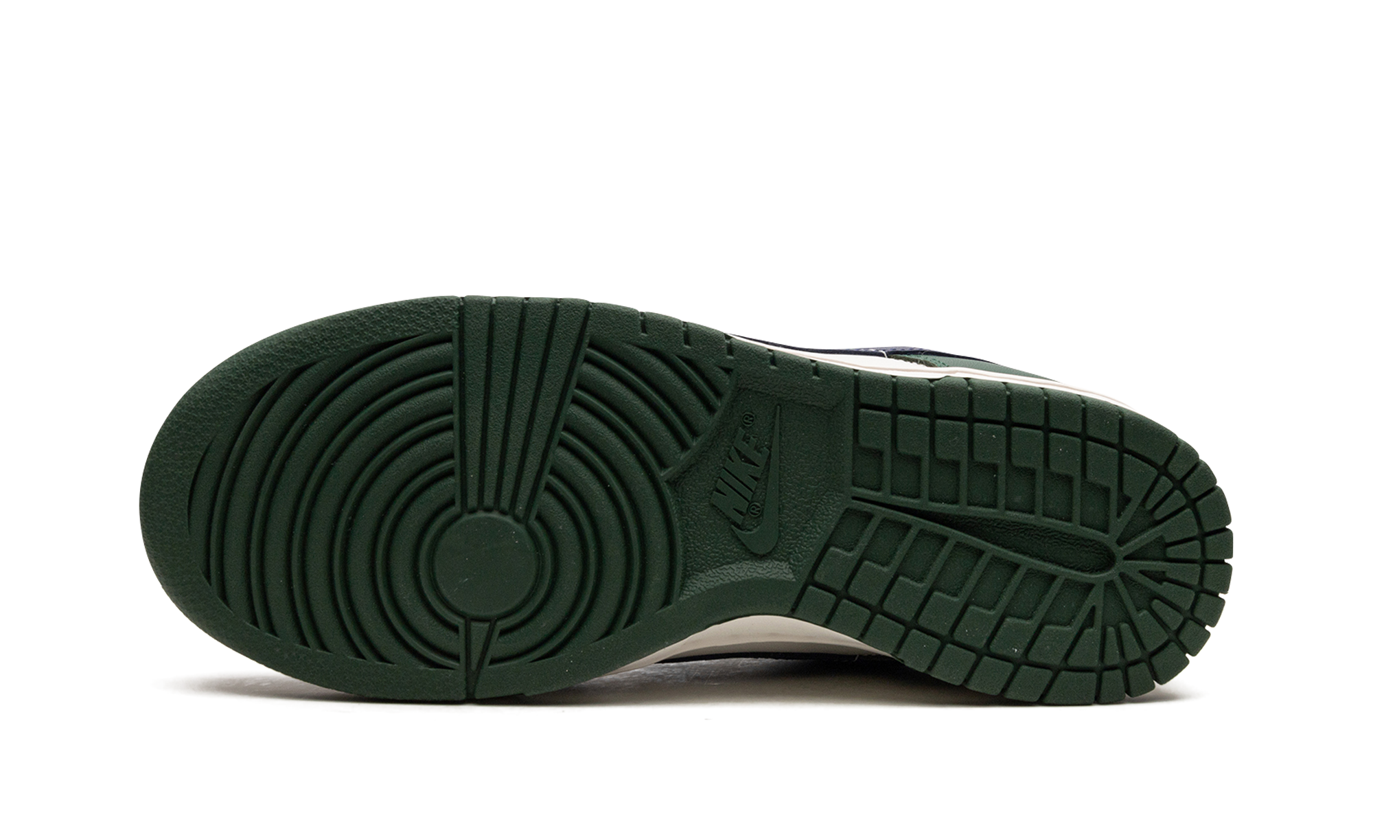 nike dunk low retro gorge green midnight navy women s+DD1503-300+bottom view