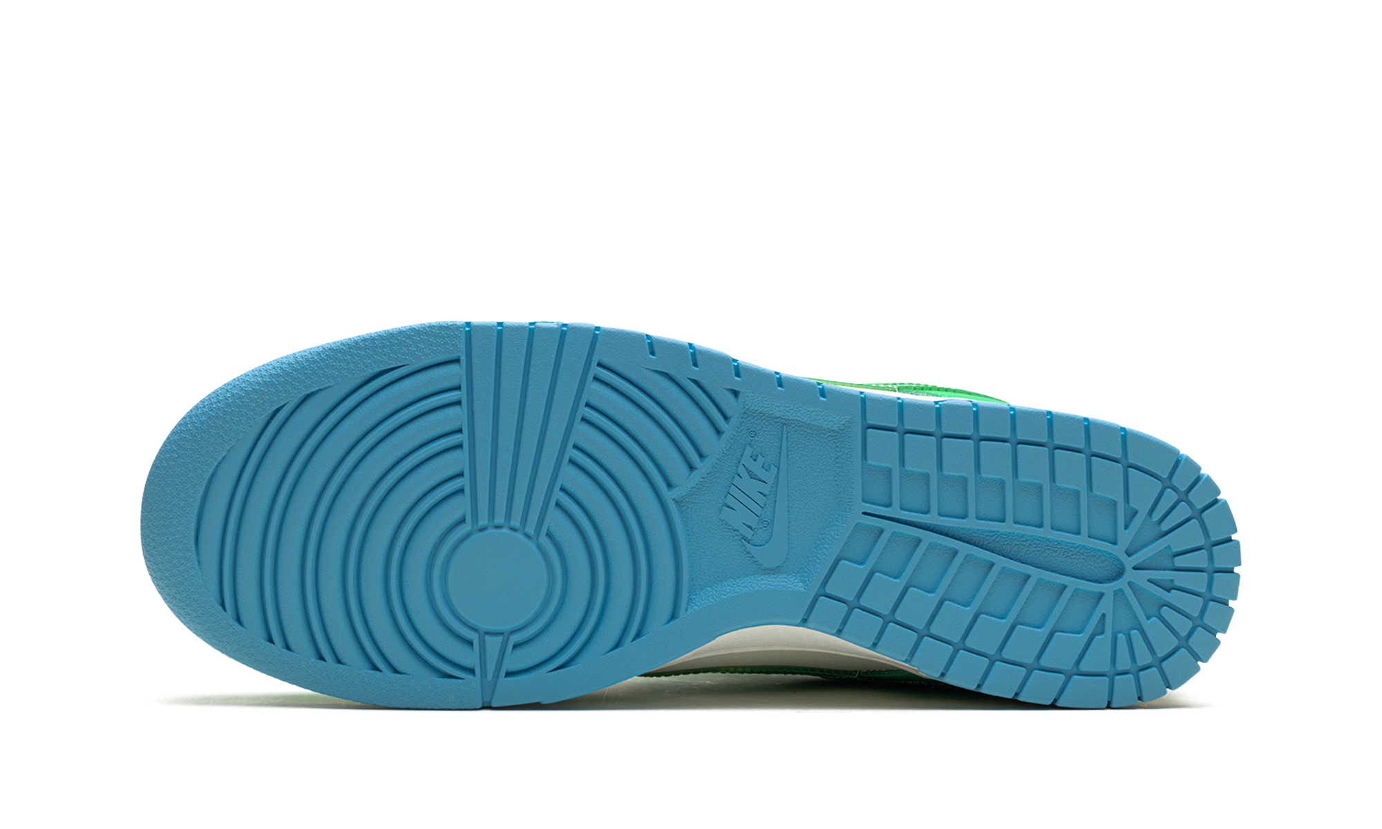 nike dunk low retro green shock+FZ4015-399+bottom view