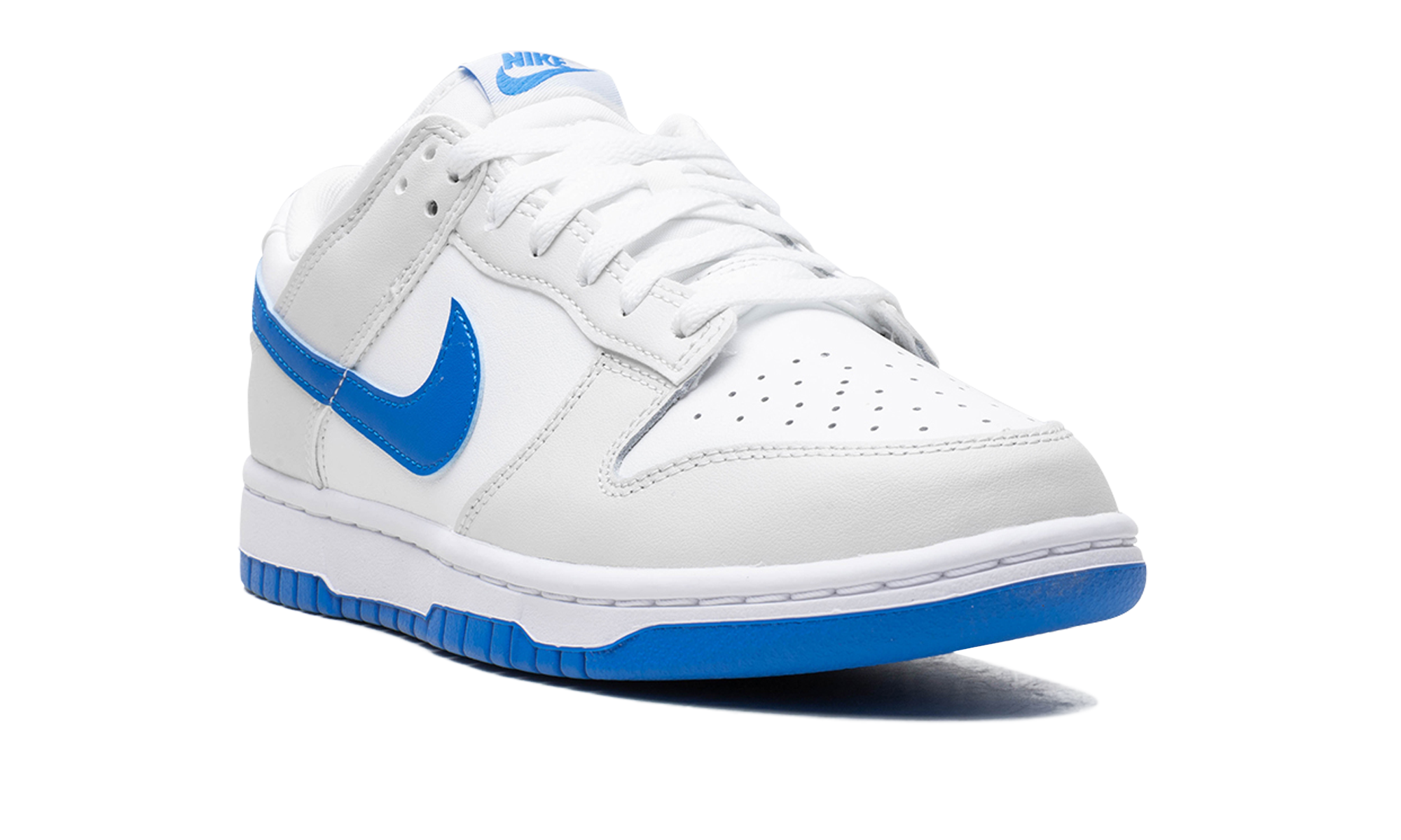 nike dunk low retro photo blue+DV0831-108+diagnol right view