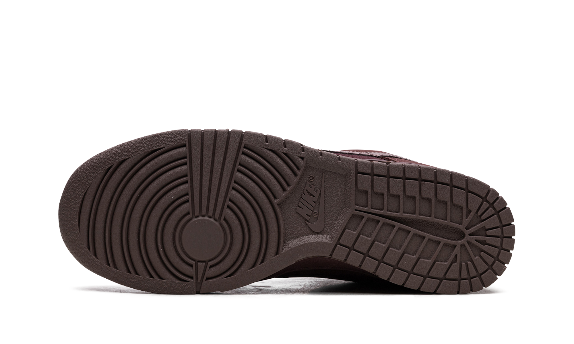 nike dunk low retro premium burgundy crush+FB8895-600+bottom view