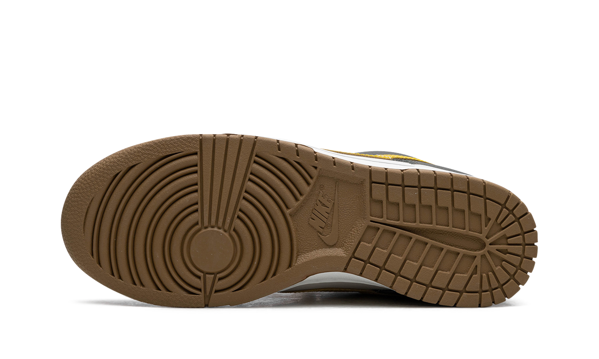 nike dunk low retro premium cargo khaki vivid sulfur+FV3629-371+bottom view