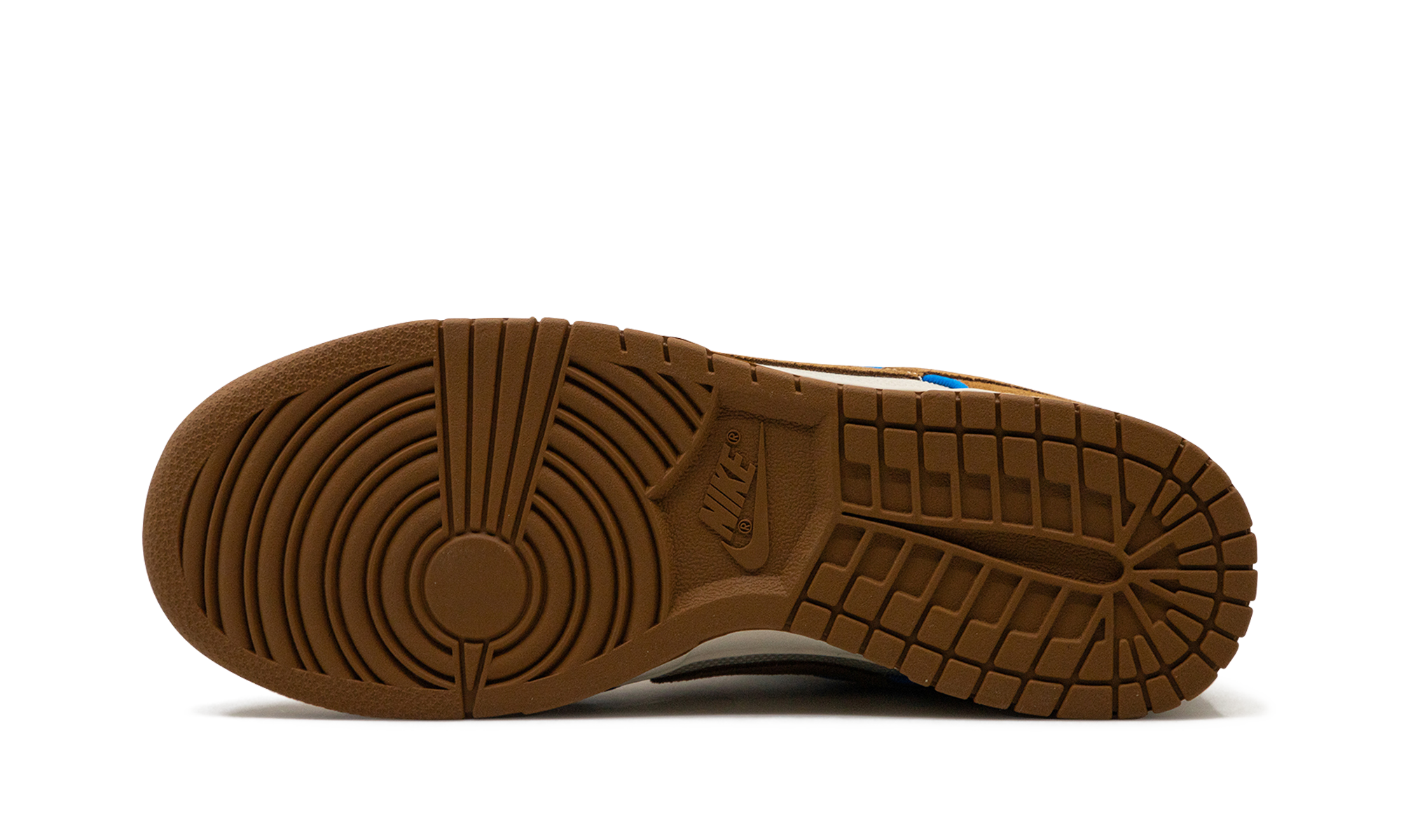 nike dunk low retro premium light british tan+FN5825-100+bottom view