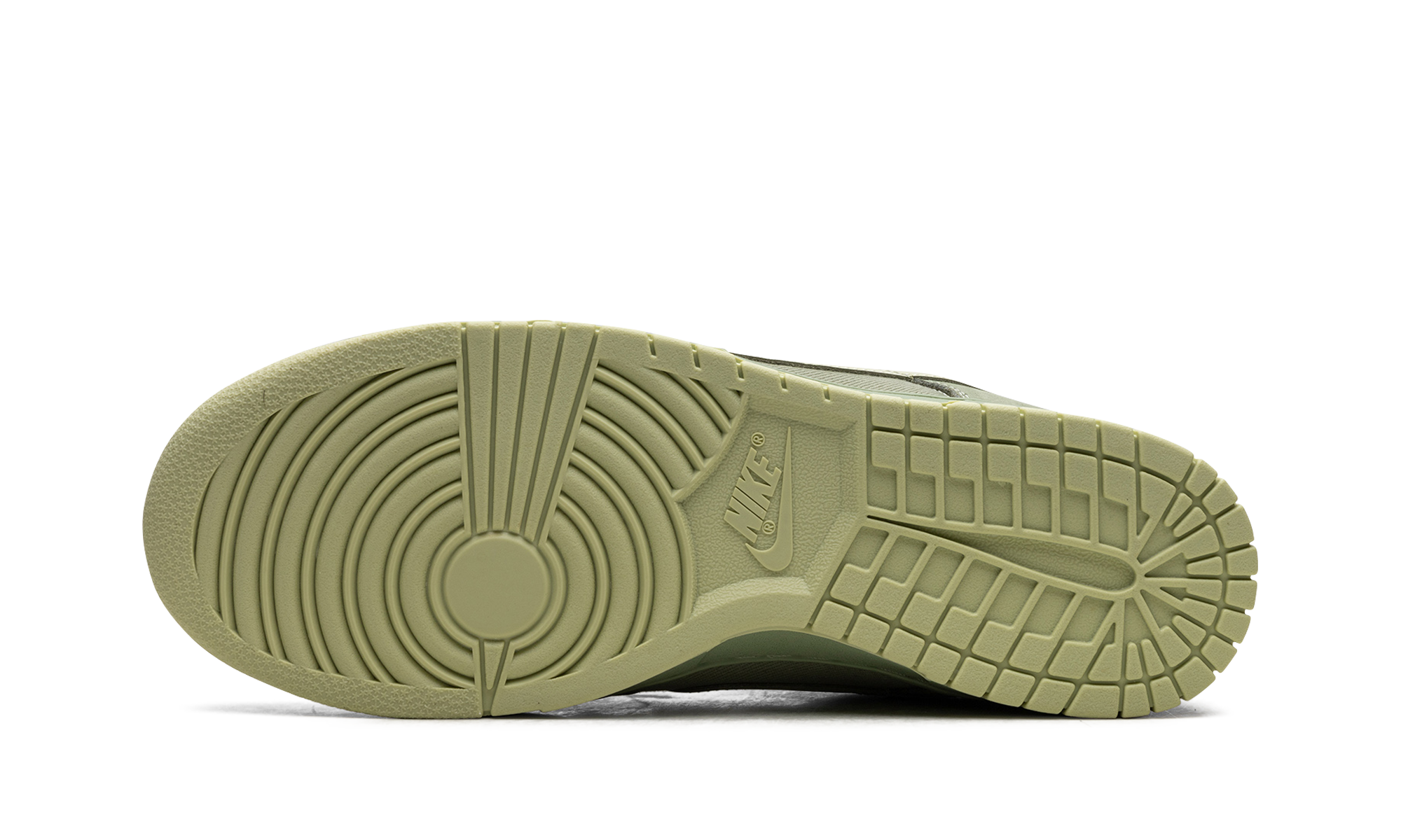 nike dunk low retro premium oil green olive aura+FB8895-300+bottom view