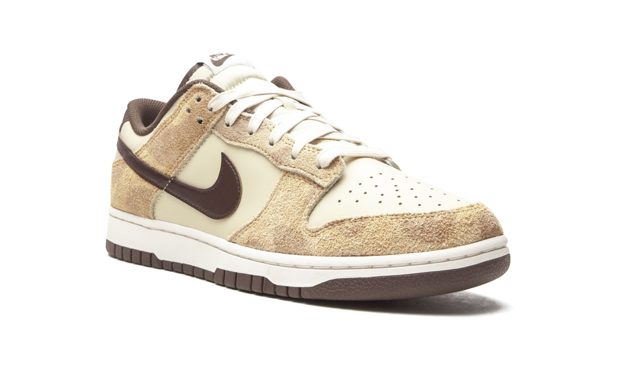 nike dunk low retro prm animal pack giraffe cheetah+DH7913-200+diagnol right view