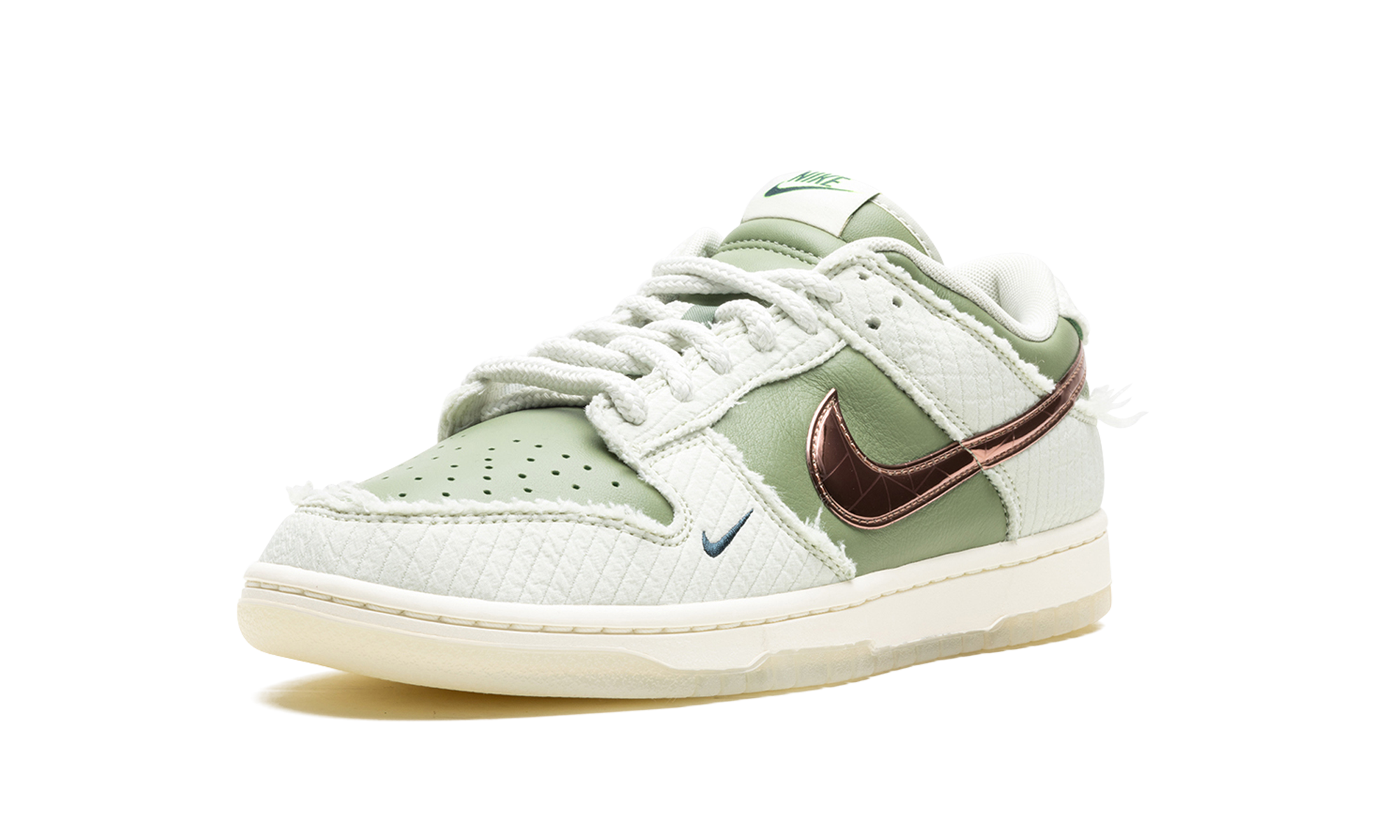 nike dunk low retro prm kyler murray be 1 of one+FQ0269-001+left diagnol single view