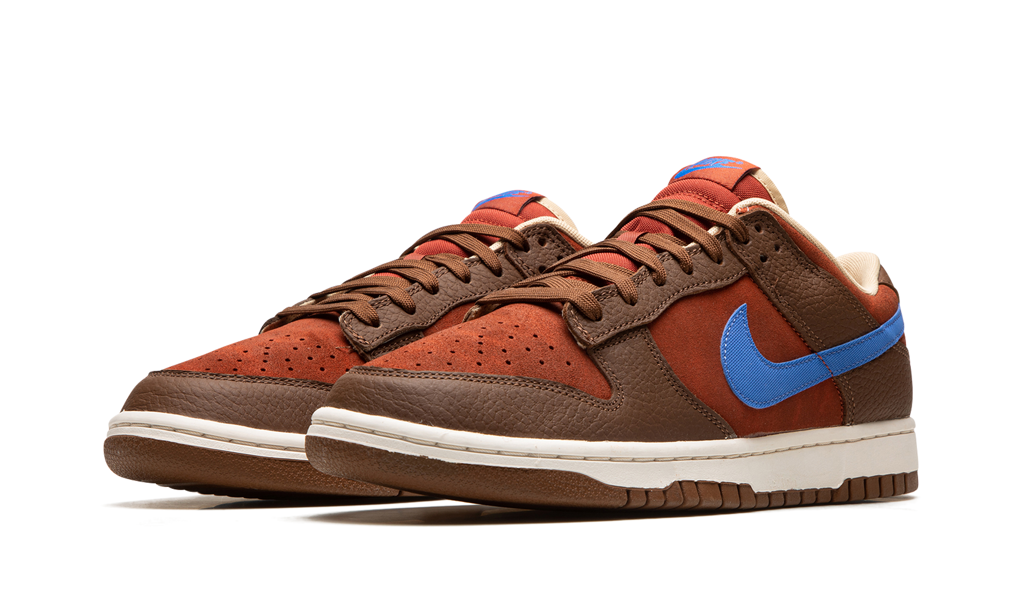 nike dunk low retro prm mars stone+DR9704-200+diagnol left view