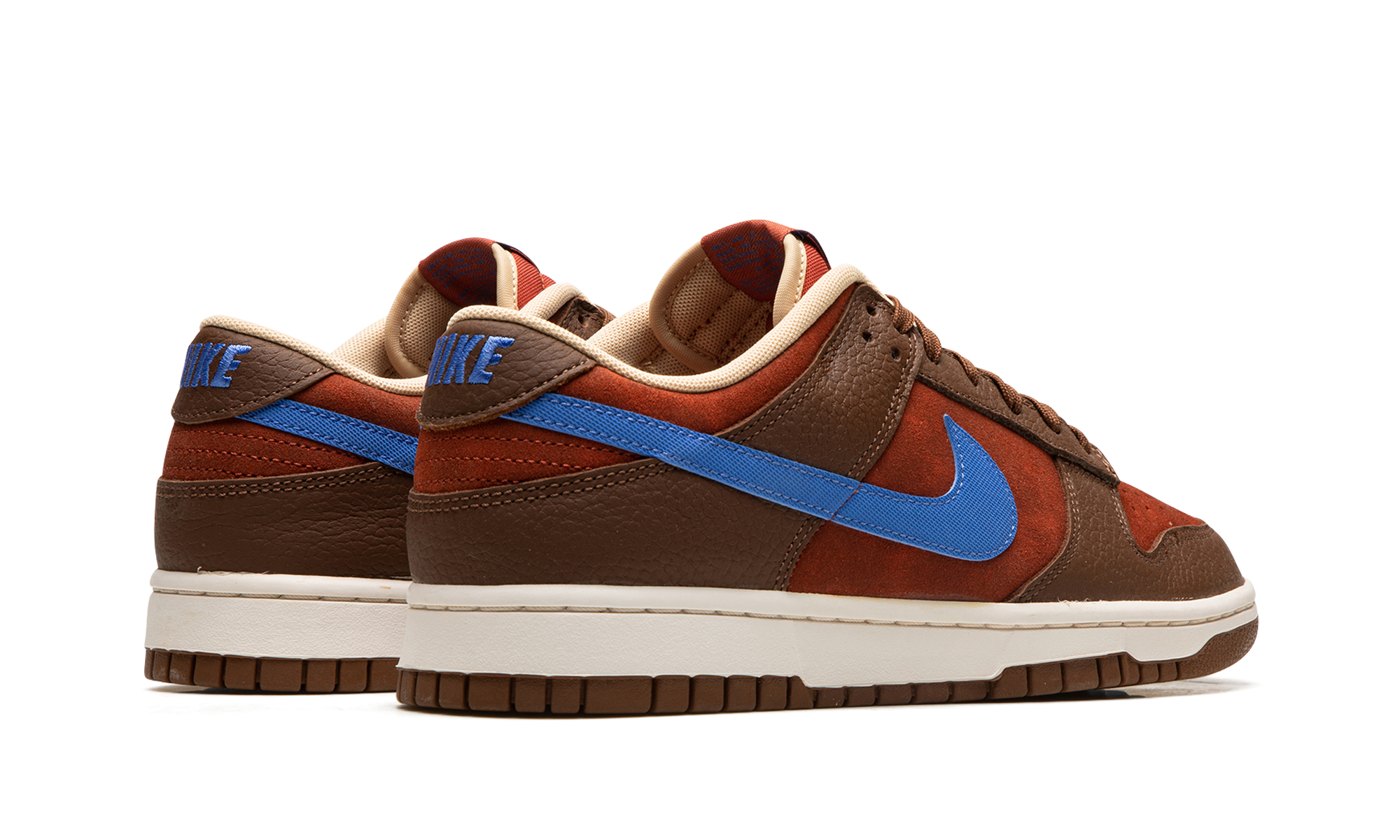 nike dunk low retro prm mars stone+DR9704-200+diagnol right behind view
